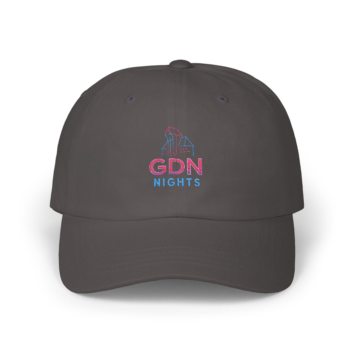 Czapka z daszkiem z grafiką Kup Se GDN Nights – modny Dad Cap z charakterem