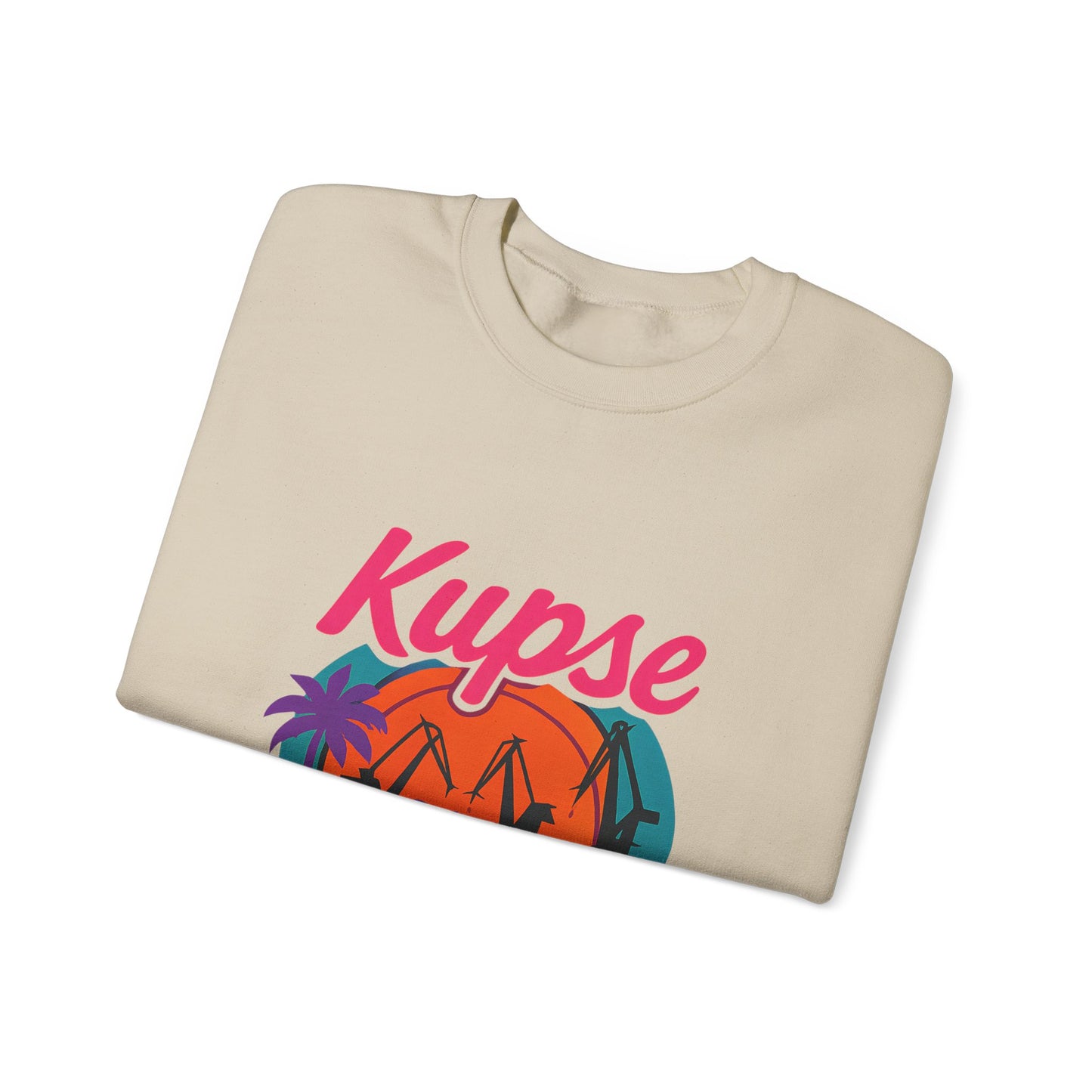 Bluza unisex z grafiką Kup Se Seas The Day – klasyczny crewneck i miejski styl