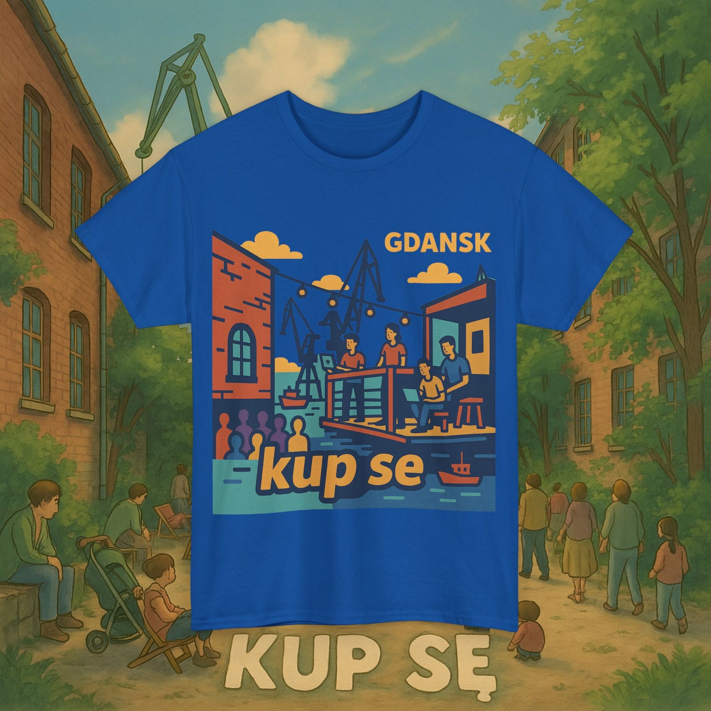 KupSe 100cznia Style t-shirt - Unisex Heavy Cotton Tee