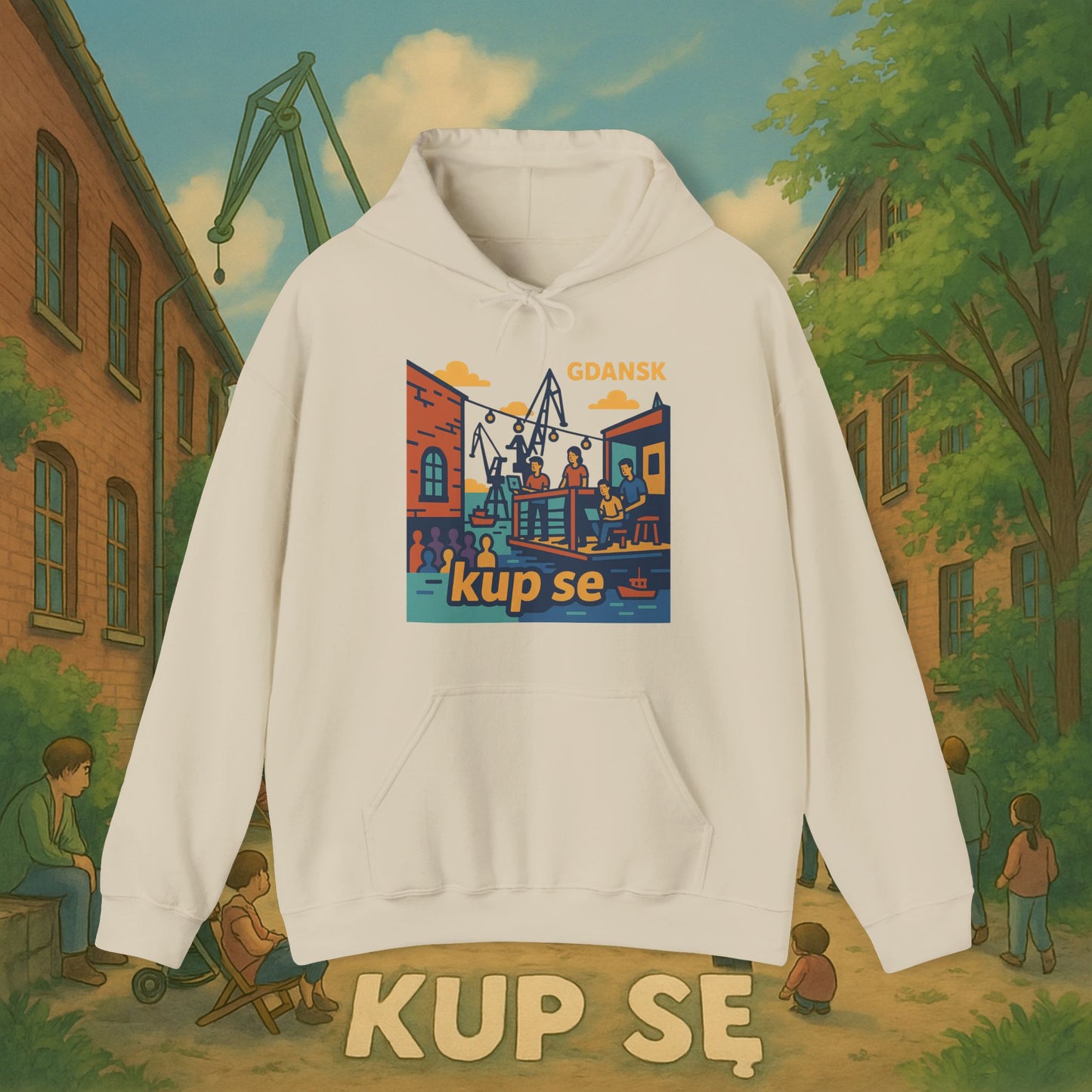 Unisex Heavy Blend Hoodie – Vibe – Kup Se