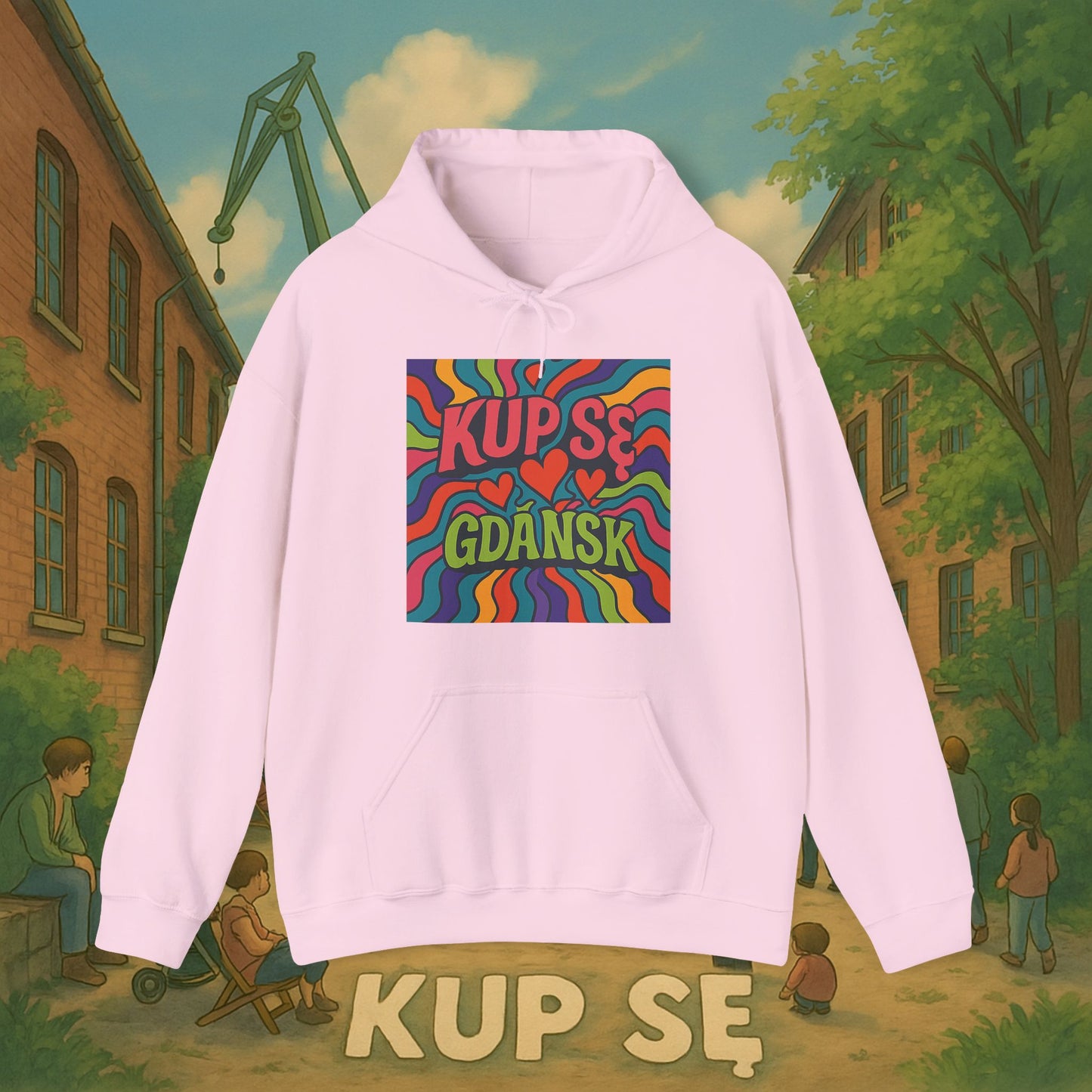 Unisex Heavy Blend Hoodie – Acid – Kup Se