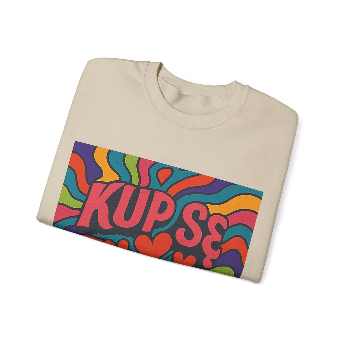 Bluza unisex z grafiką Kup Se Acid – klasyczny crewneck i miejski styl