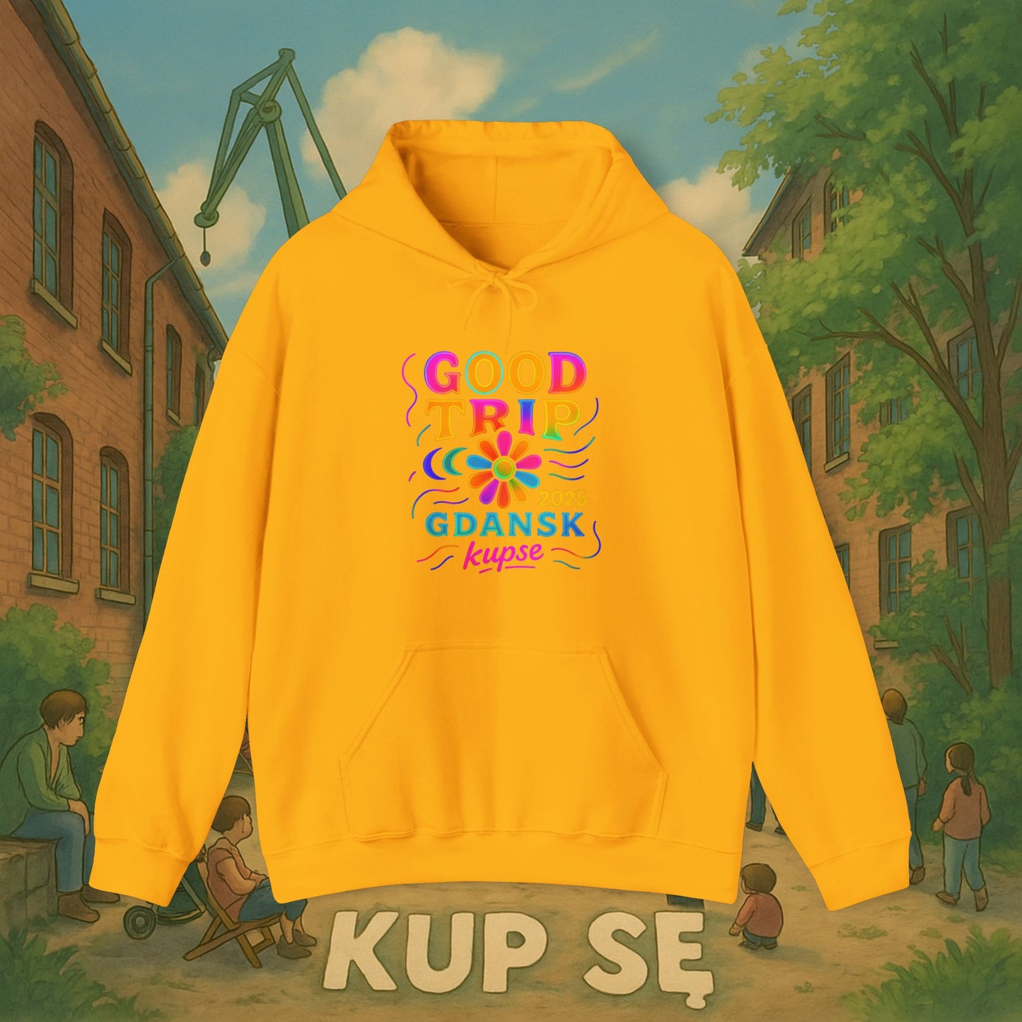 Unisex Heavy Blend Hoodie – Good Trip – Kup Se