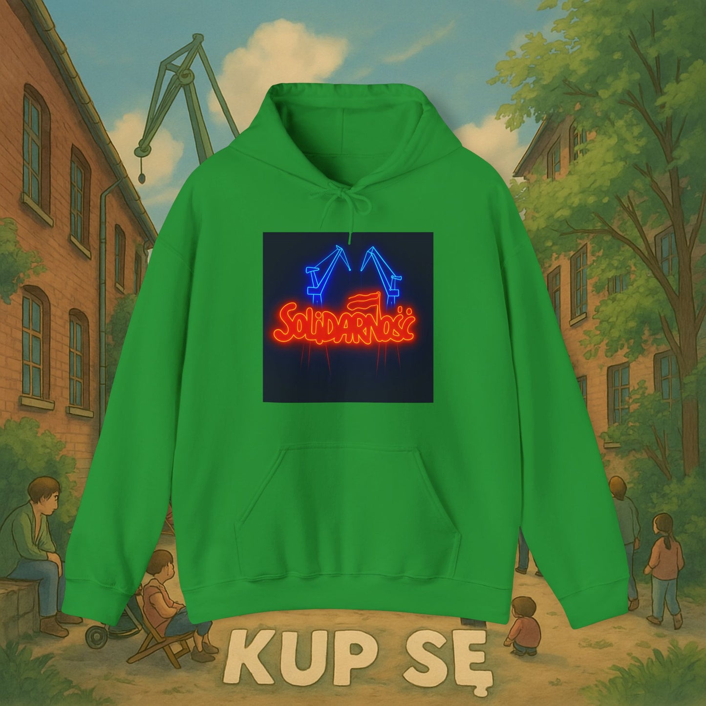 Unisex Heavy Blend Hoodie – Solidarnosc – Kup Se