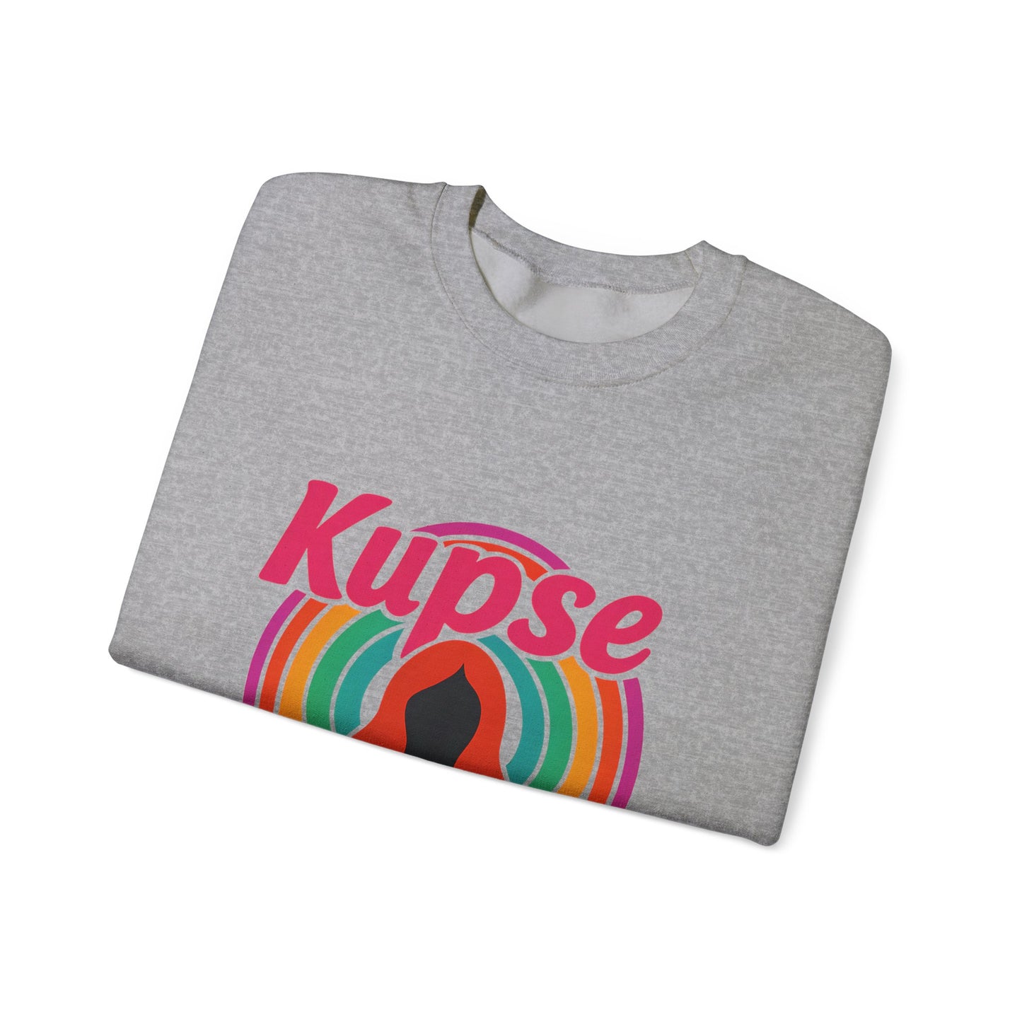 Bluza unisex z grafiką Kup Se Love Trip – klasyczny crewneck i miejski styl
