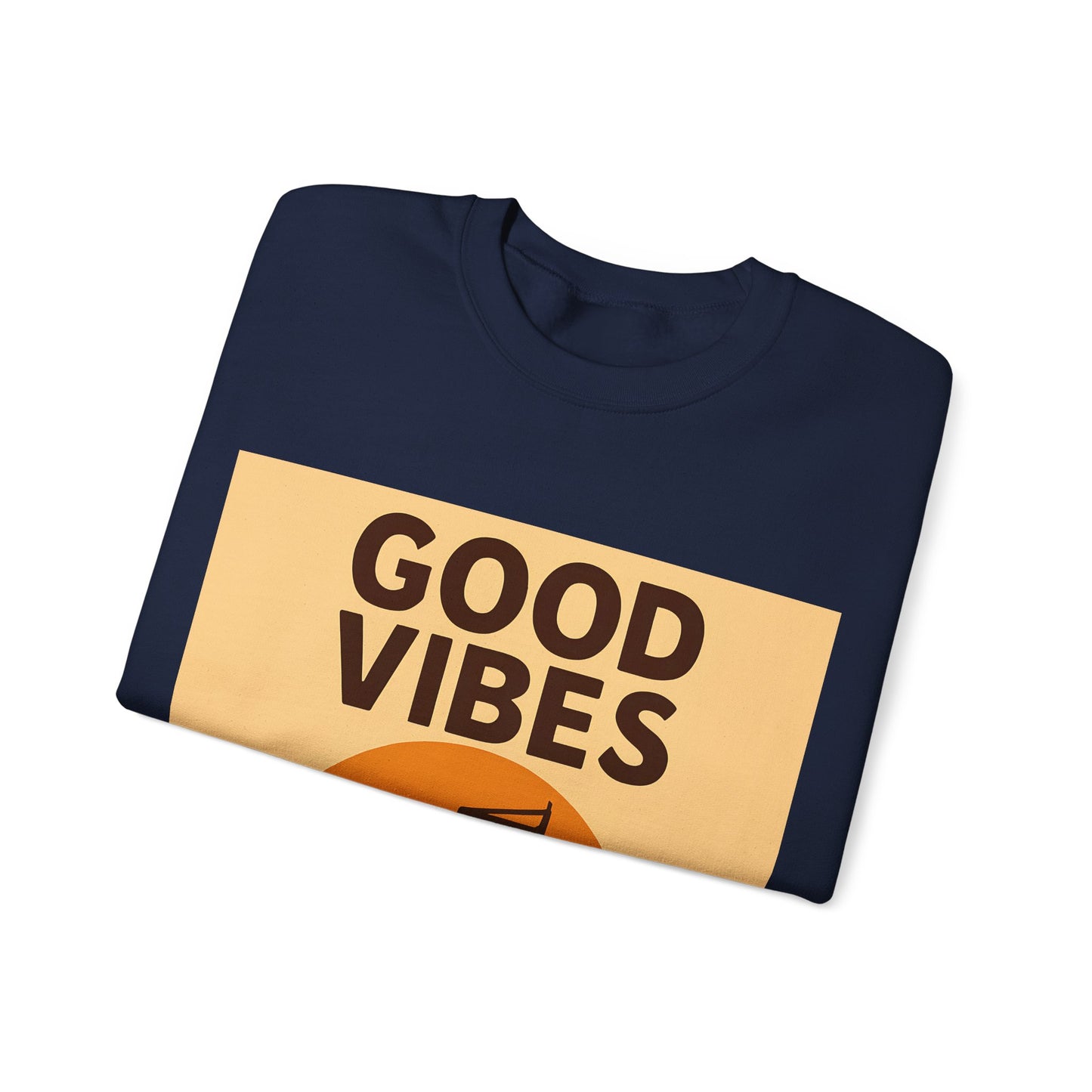 Bluza unisex z grafiką Kup Se Good Vibes Desert – klasyczny crewneck i miejski styl