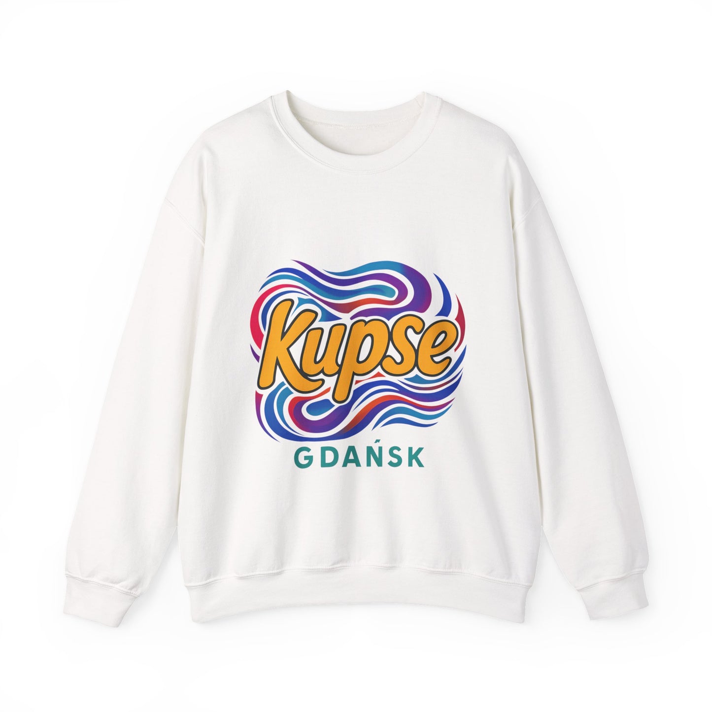 Bluza unisex z grafiką Kup Se Acid2 – klasyczny crewneck i miejski styl