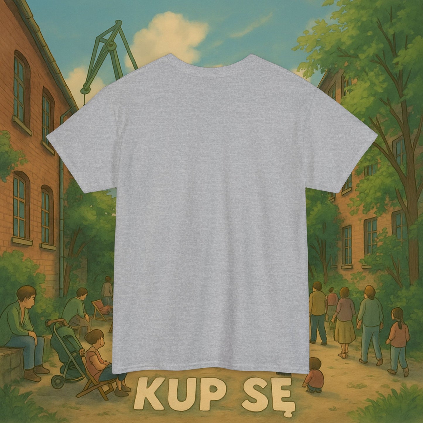 KupSe Good Vibes Desert Style t-shirt - Unisex Heavy Cotton Tee