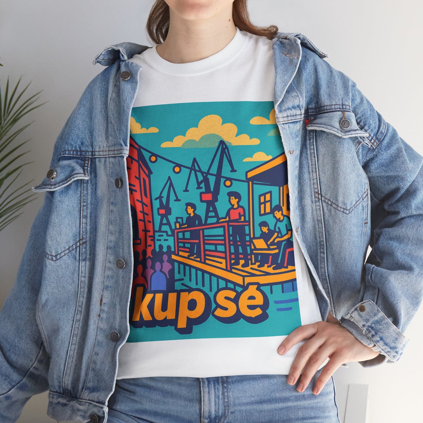 KupSe 100cznia t-shirt - Unisex Heavy Cotton Tee
