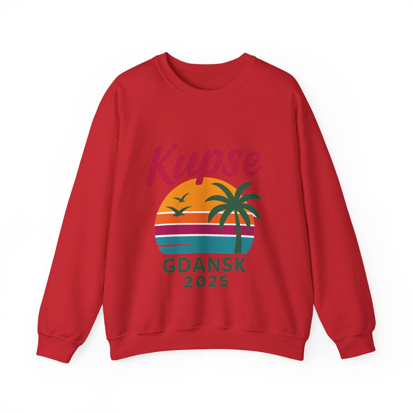 Bluza unisex z grafiką Kup Se 90s – klasyczny crewneck i miejski styl