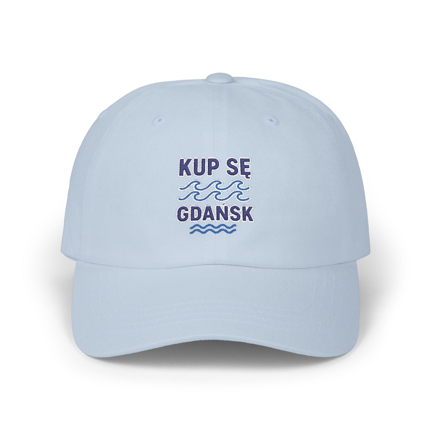 Czapka z daszkiem z grafiką Kup Se fale – modny Dad Cap z charakterem