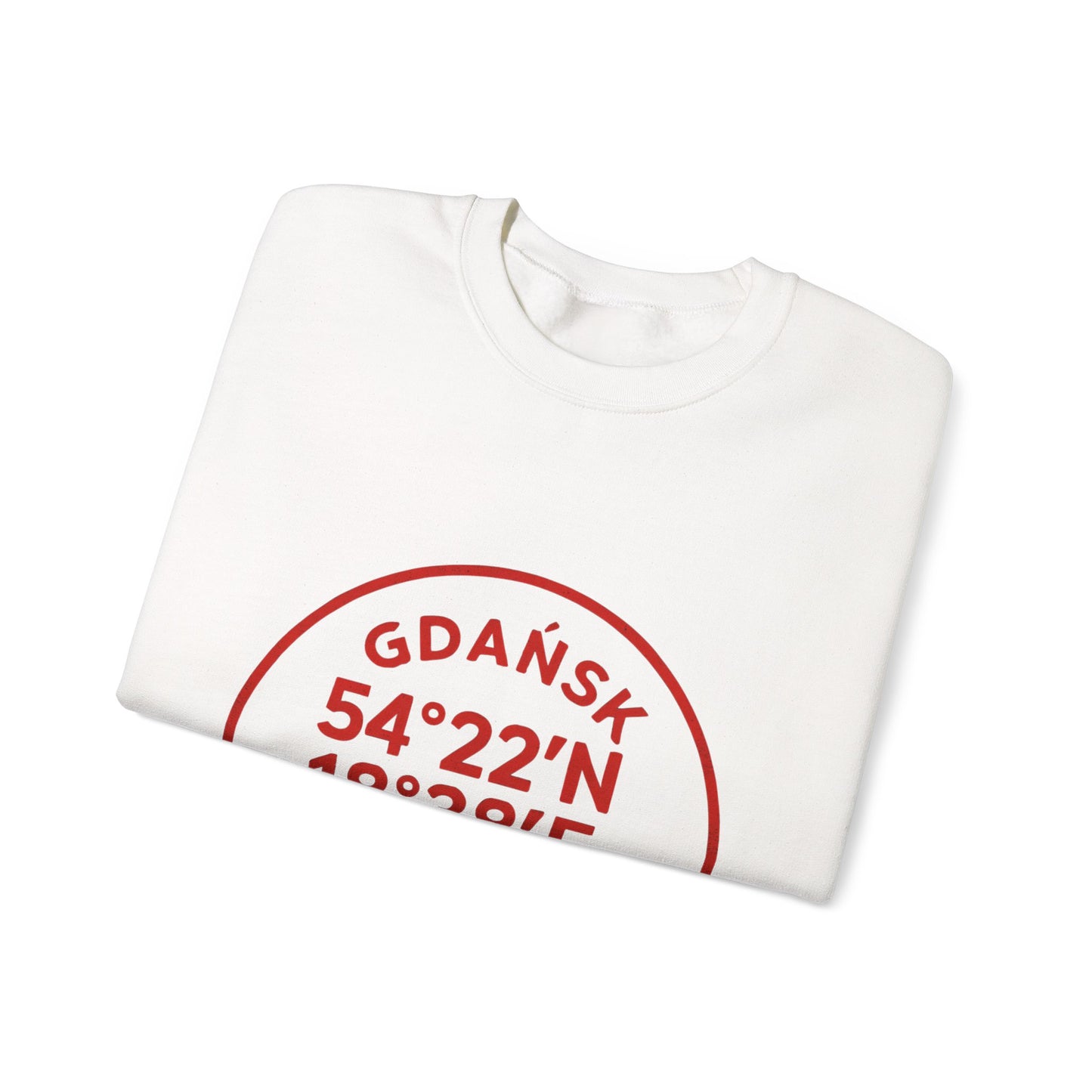 Bluza unisex z grafiką Kup Se Koordynaty – klasyczny crewneck i miejski styl