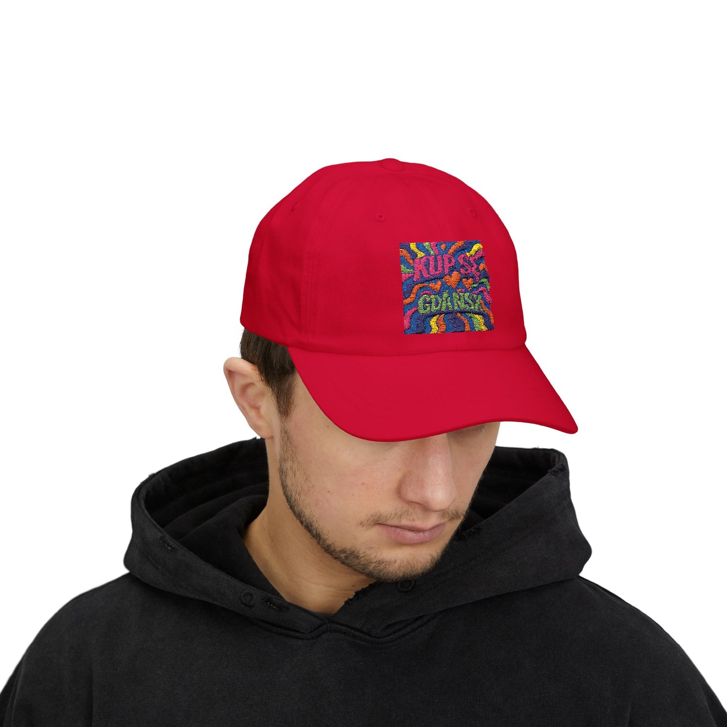 Czapka z daszkiem z grafiką Kup Se Acid – modny Dad Cap z charakterem