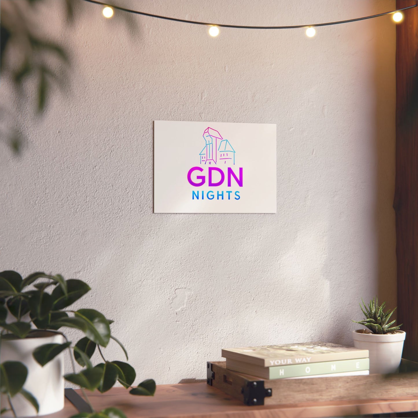 Obraz na panelu aluminiowym GDN Nights – trwały wydruk w stylu Kup Se