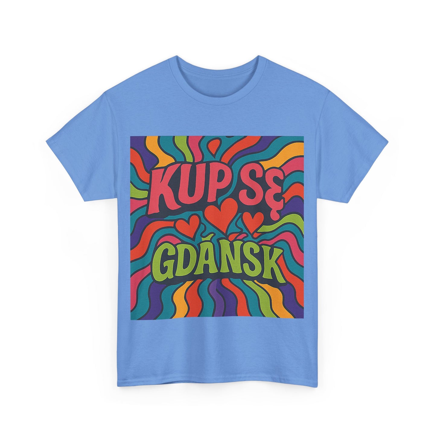 KupSe Gdańsk Hippie t-shirt - Unisex Heavy Cotton Tee