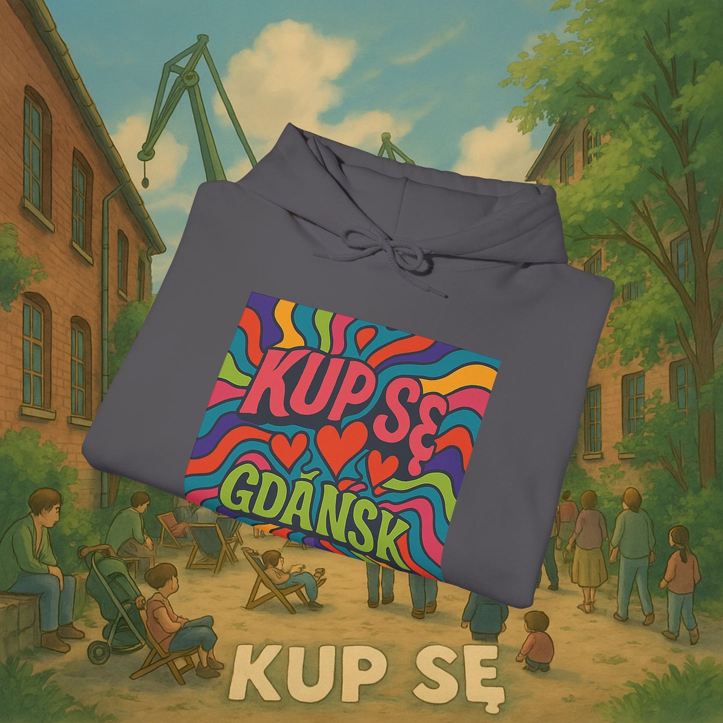 Unisex Heavy Blend Hoodie – Acid – Kup Se
