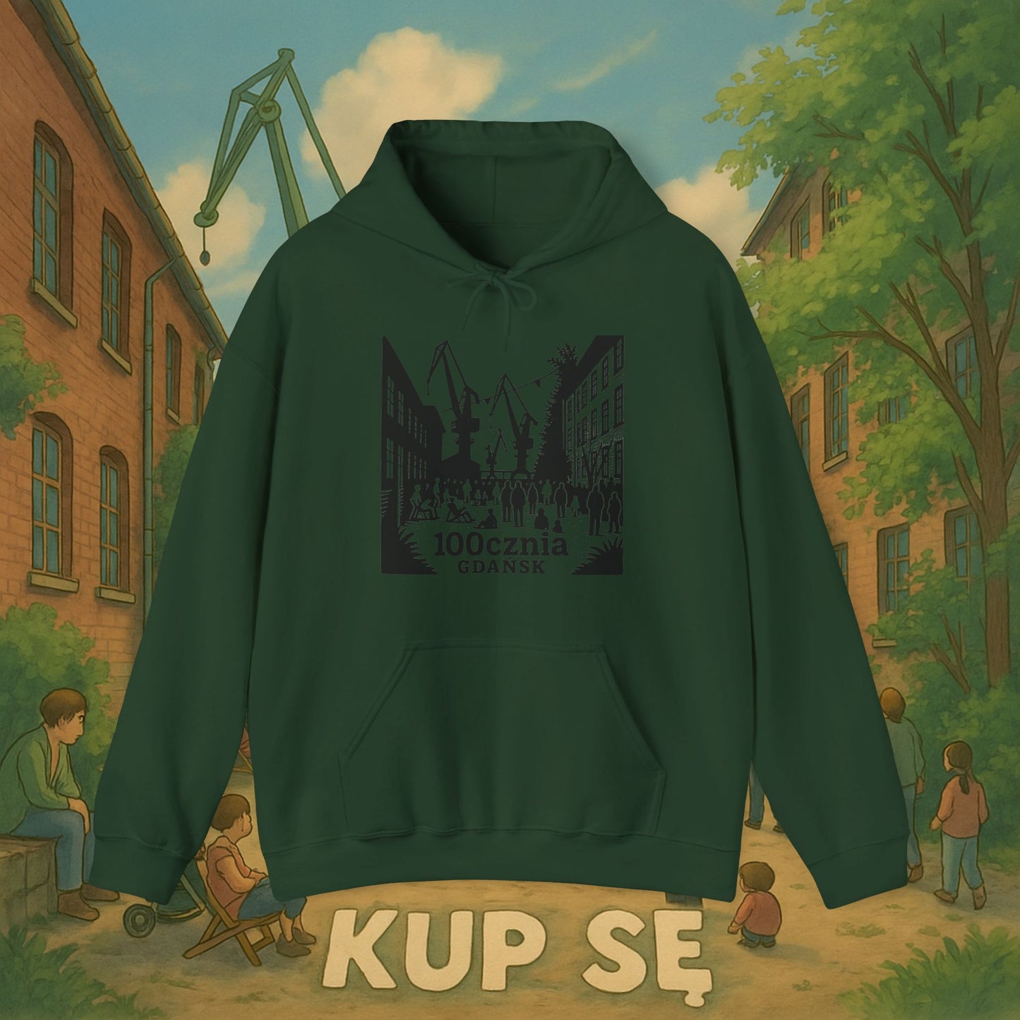 Unisex Heavy Blend Hoodie – 100cznia – Kup Se