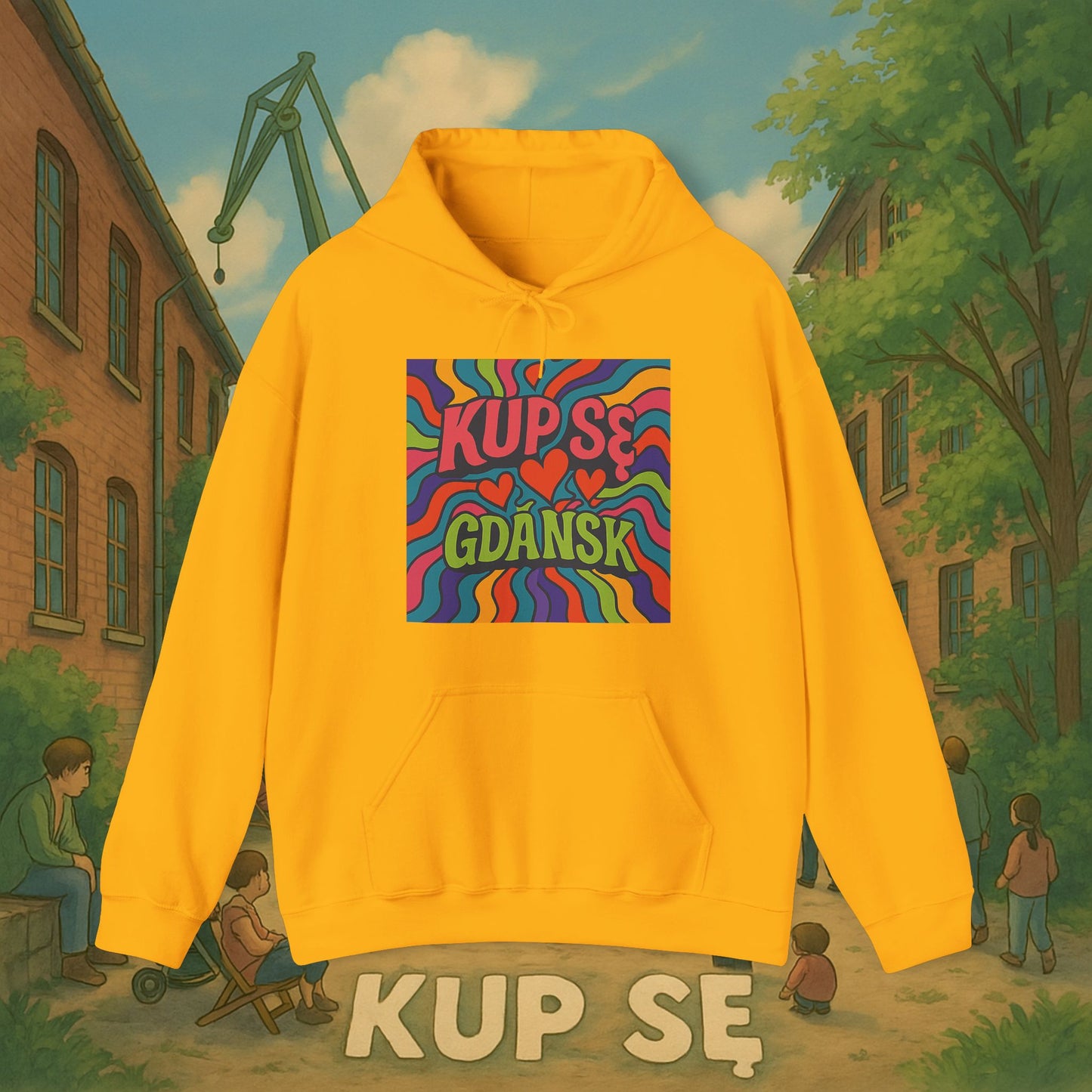 Unisex Heavy Blend Hoodie – Acid – Kup Se