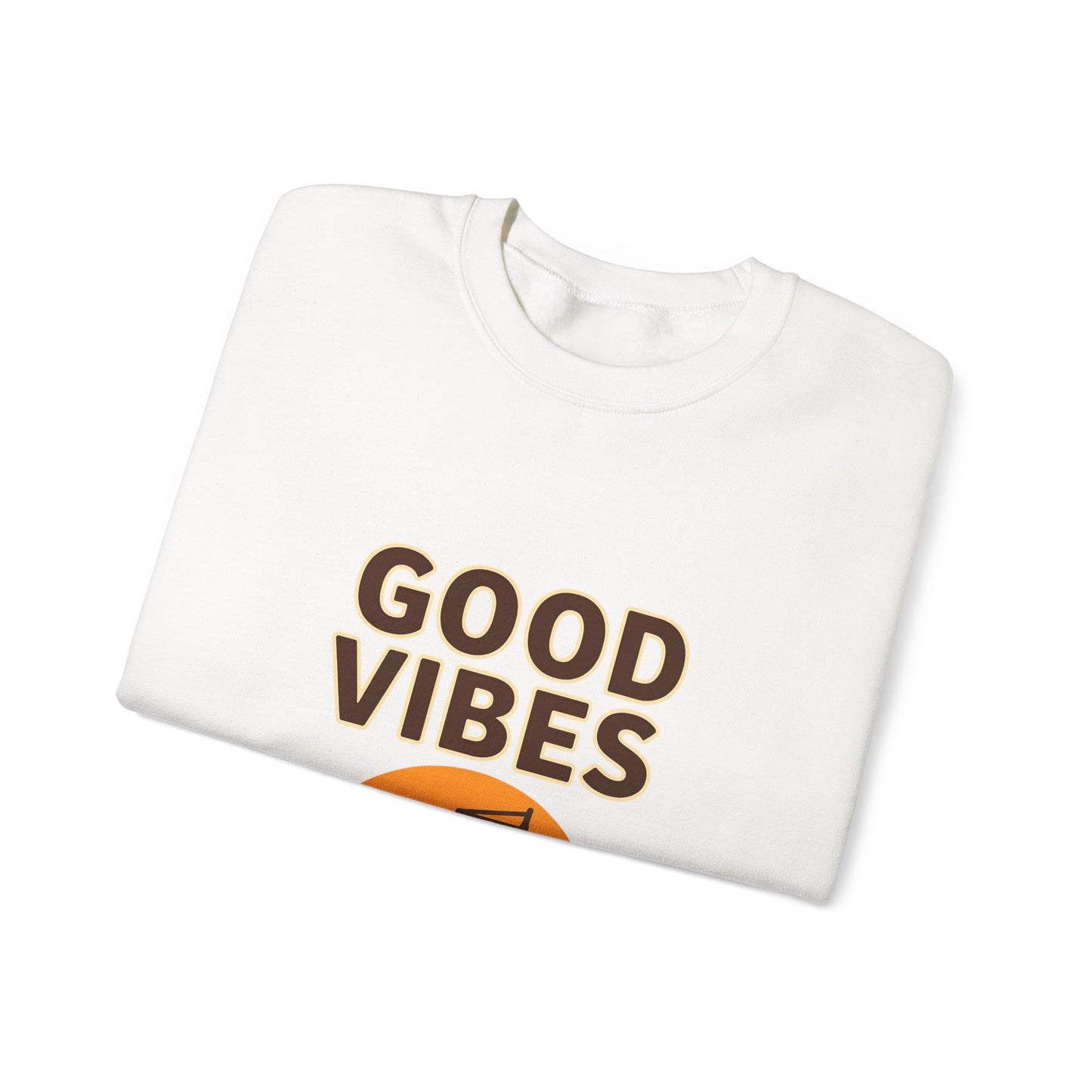 Bluza unisex z grafiką Kup Se Good Vibes – klasyczny crewneck i miejski styl