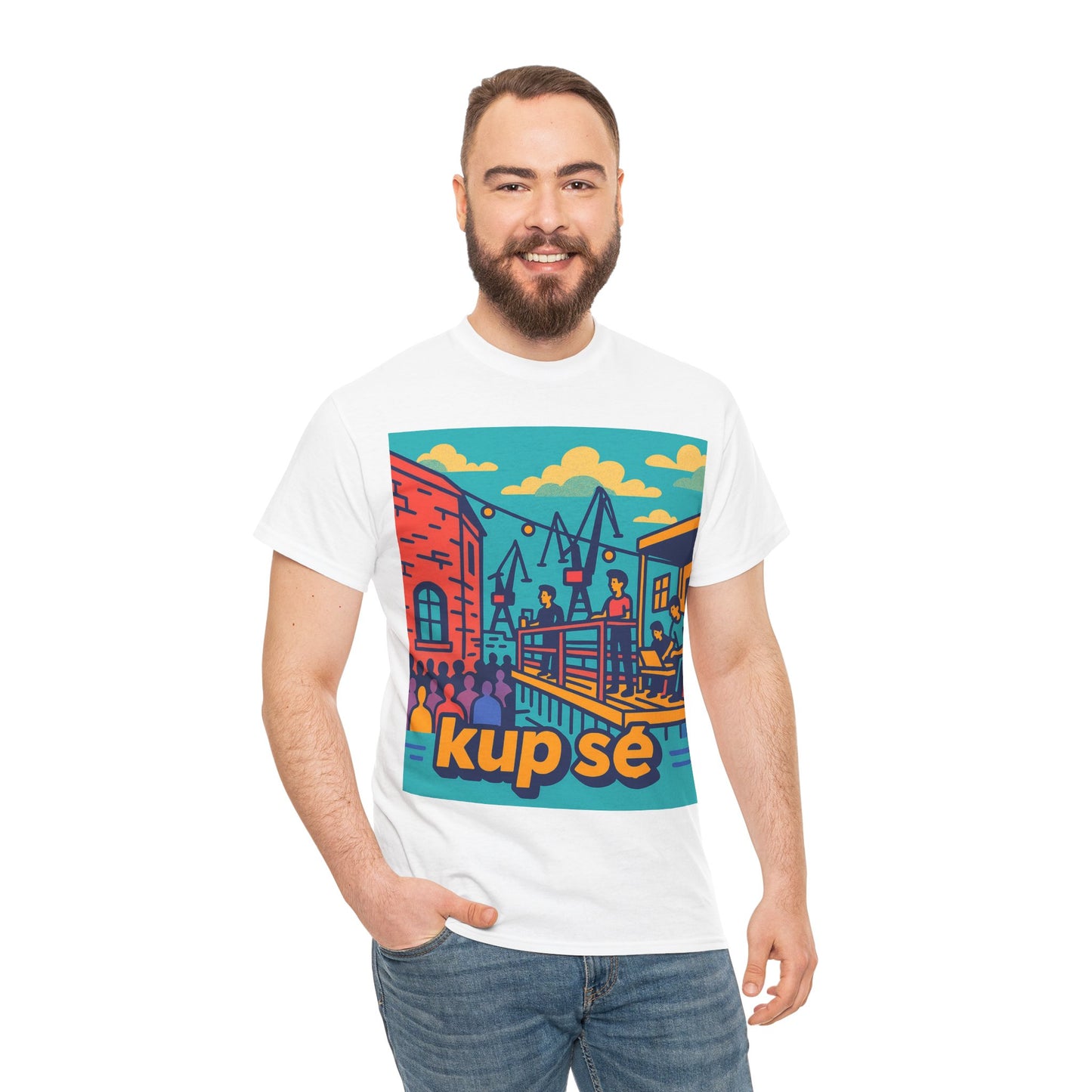 KupSe 100cznia t-shirt - Unisex Heavy Cotton Tee