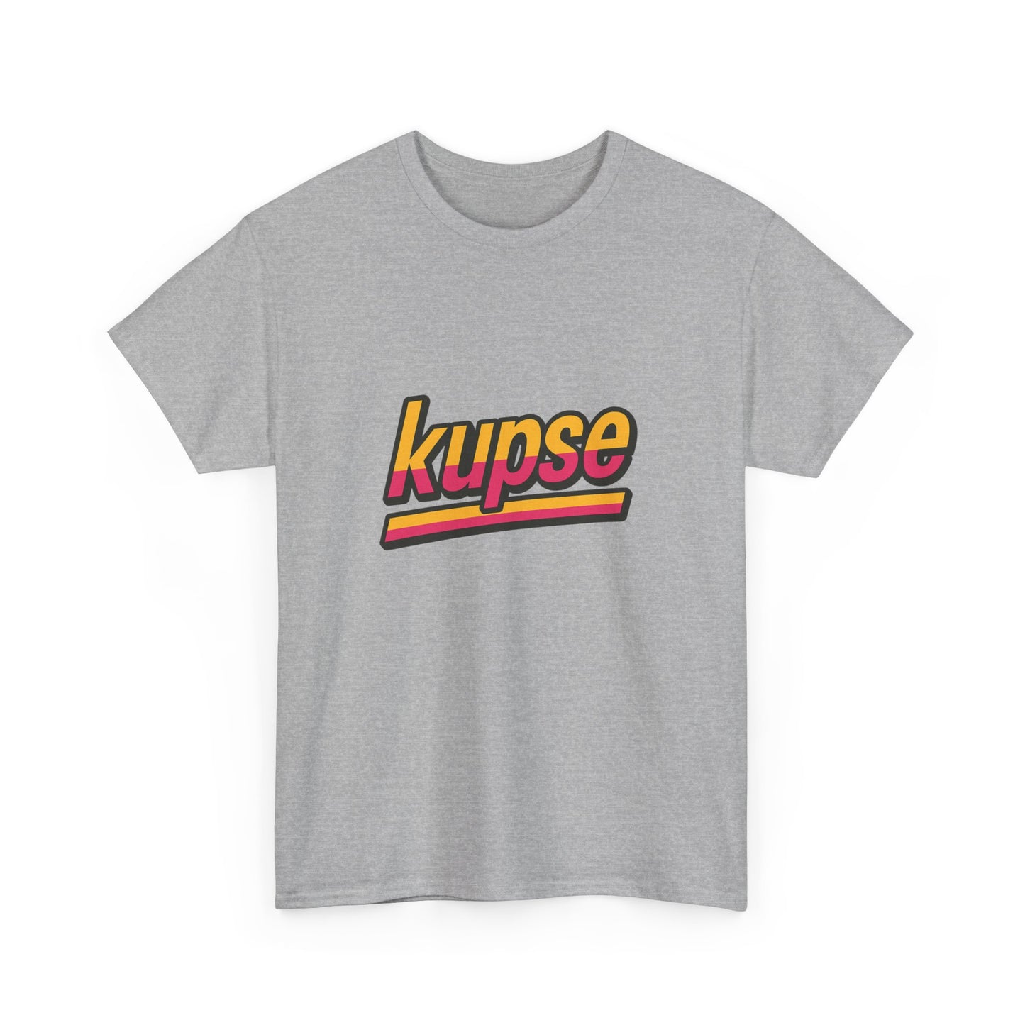 KupSe Logo Retro Sport Style t-shirt - Unisex Heavy Cotton Tee