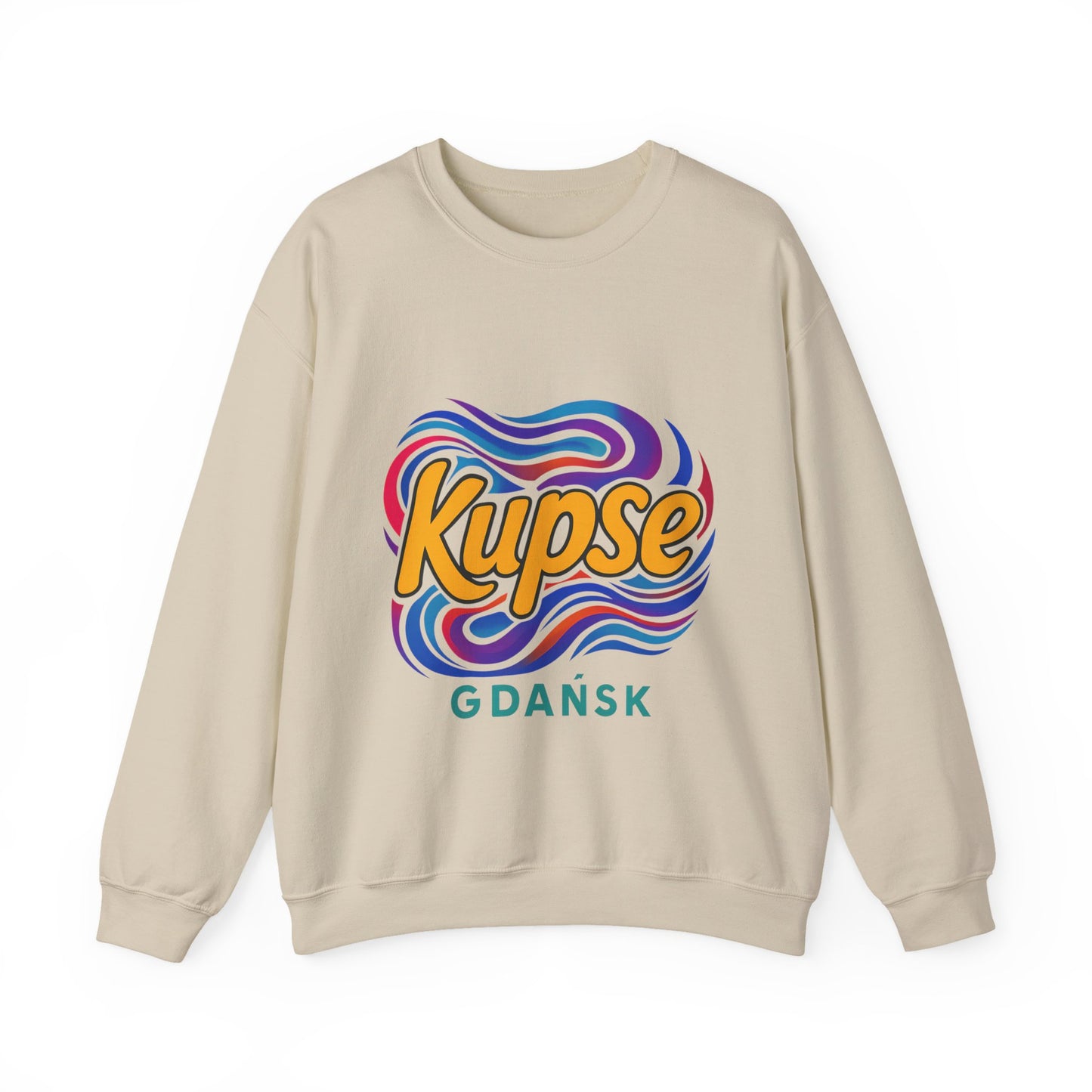 Bluza unisex z grafiką Kup Se Acid2 – klasyczny crewneck i miejski styl