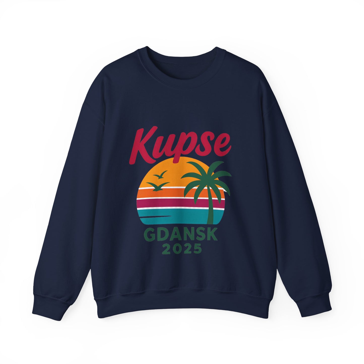 Bluza unisex z grafiką Kup Se 90s – klasyczny crewneck i miejski styl