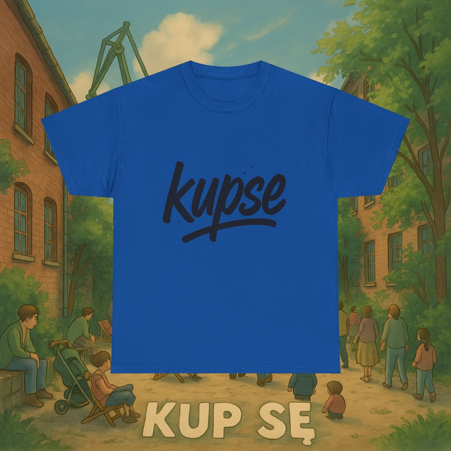 KupSe Logo t-shirt - Unisex Heavy Cotton Tee