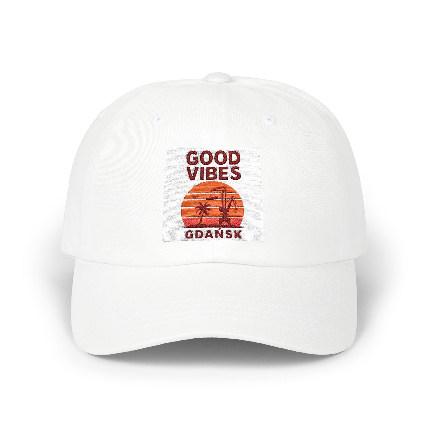 Czapka z daszkiem z grafiką Kup Se Good Vibes Desert – modny Dad Cap z charakterem