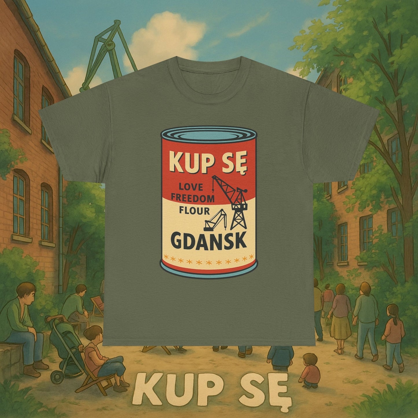 KupSe Campbell t-shirt - Unisex Heavy Cotton Tee