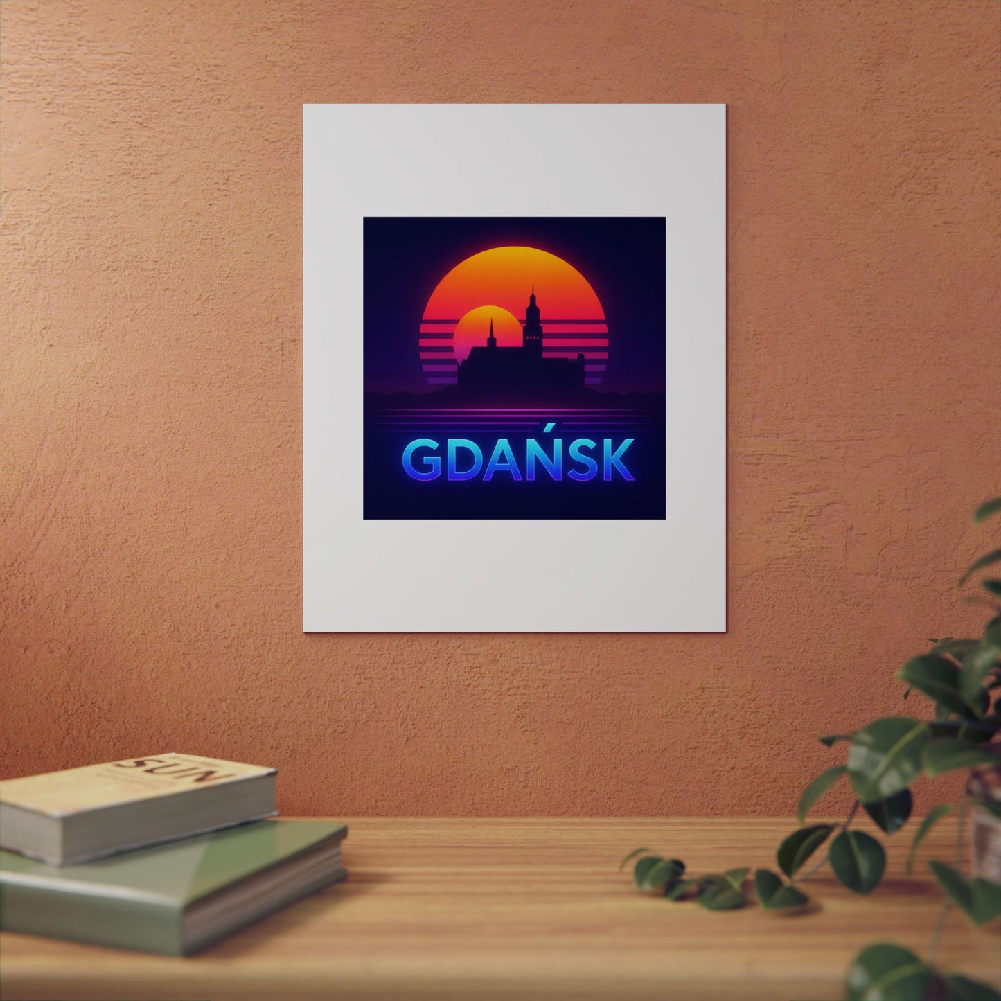 Obraz na panelu aluminiowym Panorama Gdańsk – trwały wydruk w stylu Kup Se