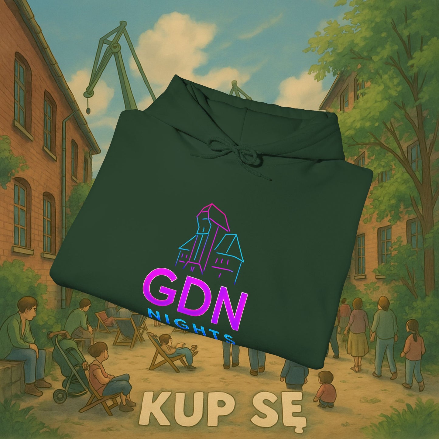 Unisex Heavy Blend Hoodie – GDN Nigths – Kup Se
