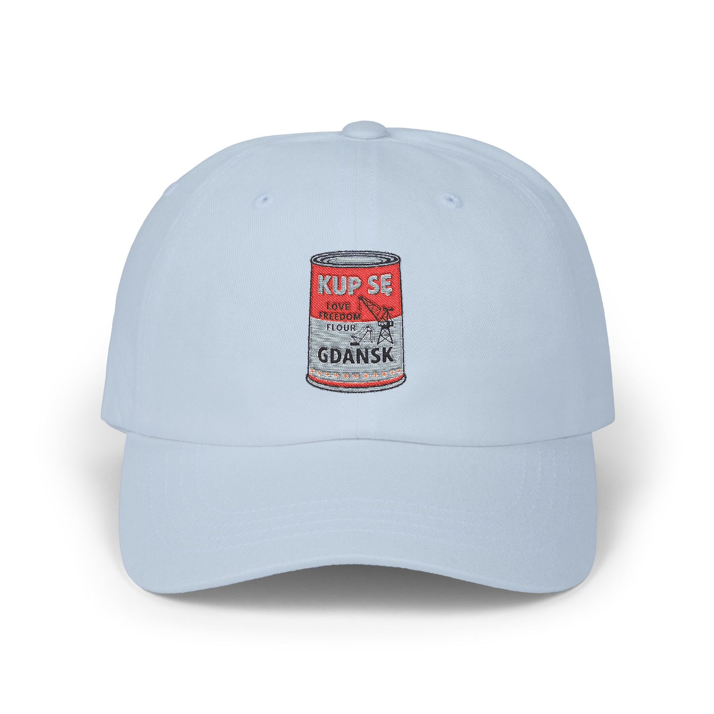 Czapka z daszkiem z grafiką Kup Se Campbell – modny Dad Cap z charakterem