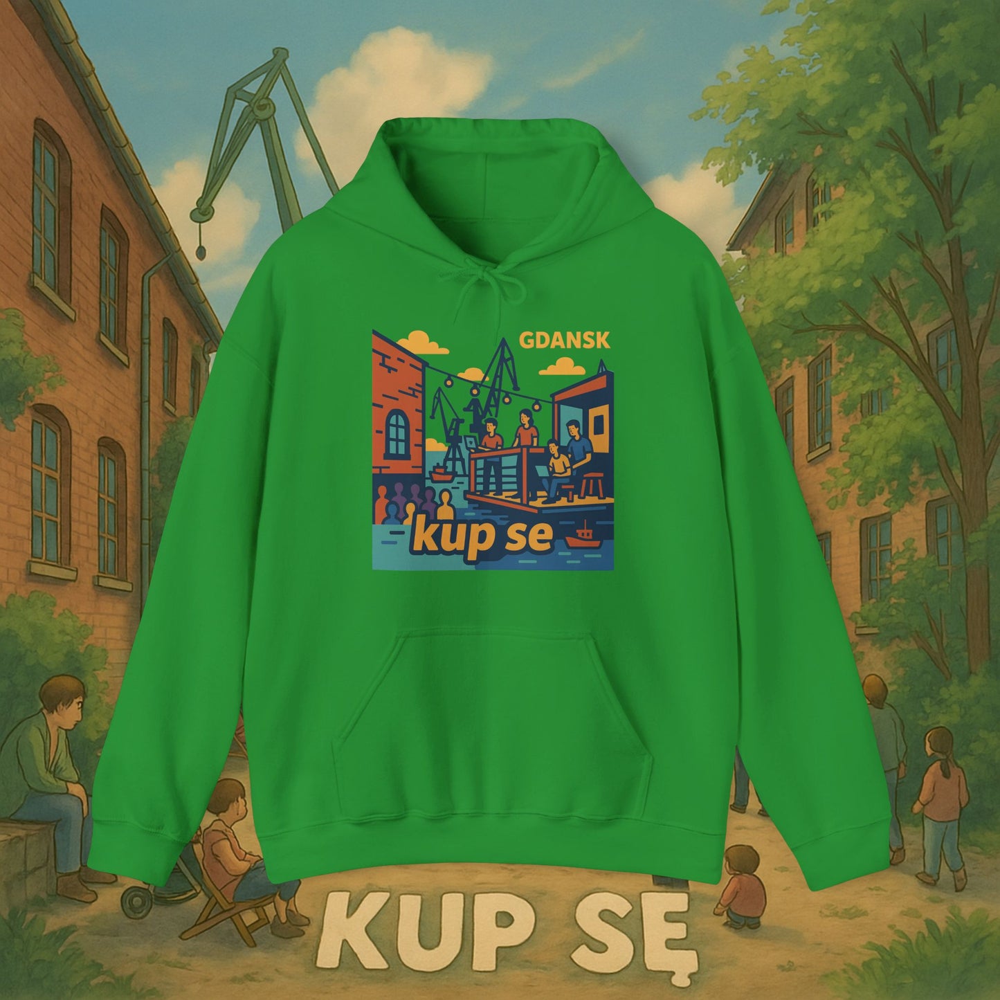 Unisex Heavy Blend Hoodie – Vibe – Kup Se