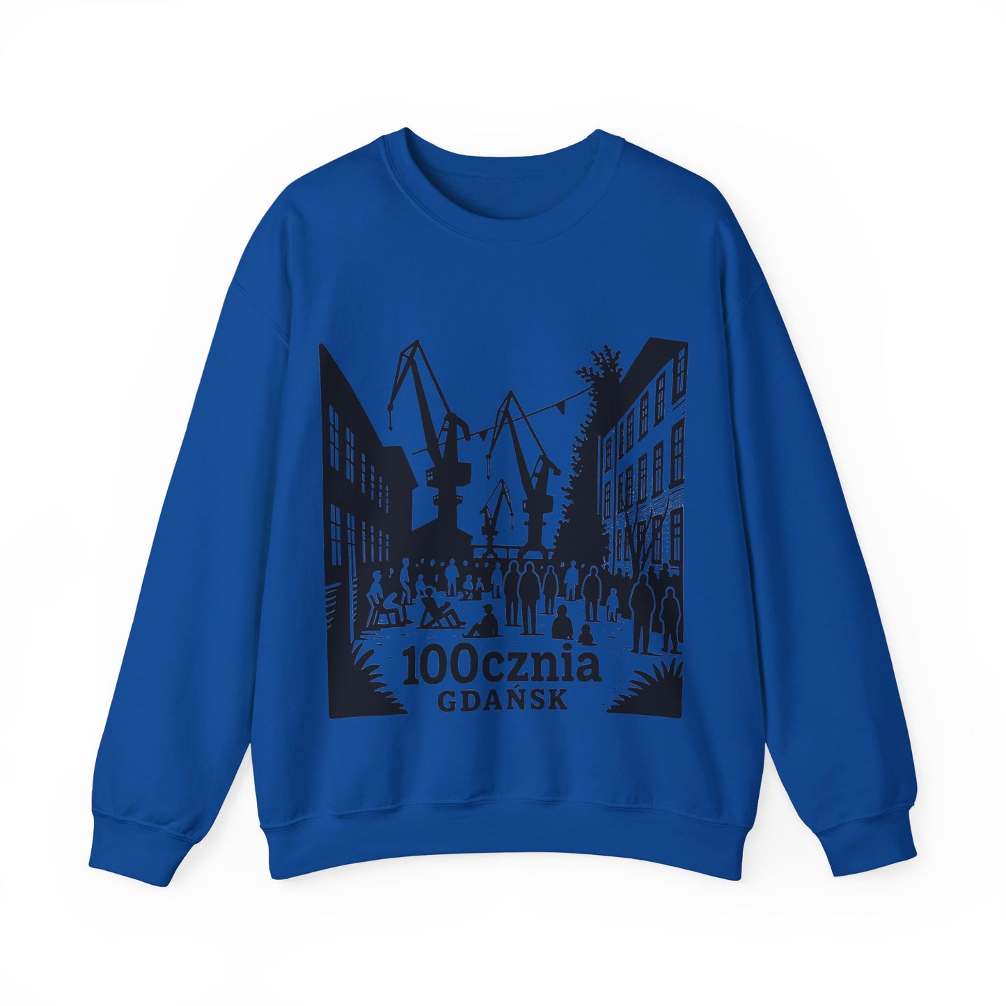 Bluza unisex z grafiką Kup Se 100cznia – klasyczny crewneck i miejski styl
