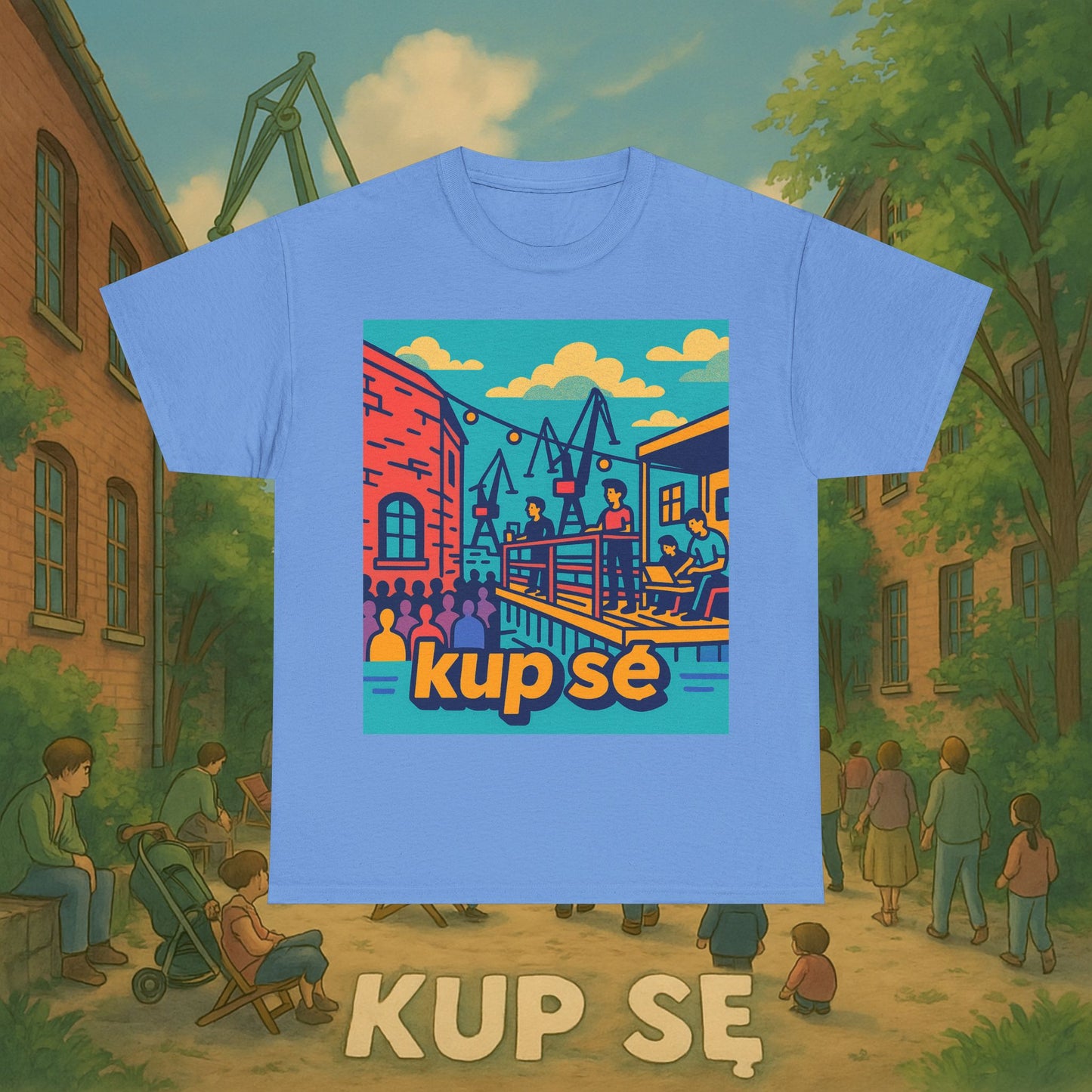 KupSe 100cznia t-shirt - Unisex Heavy Cotton Tee