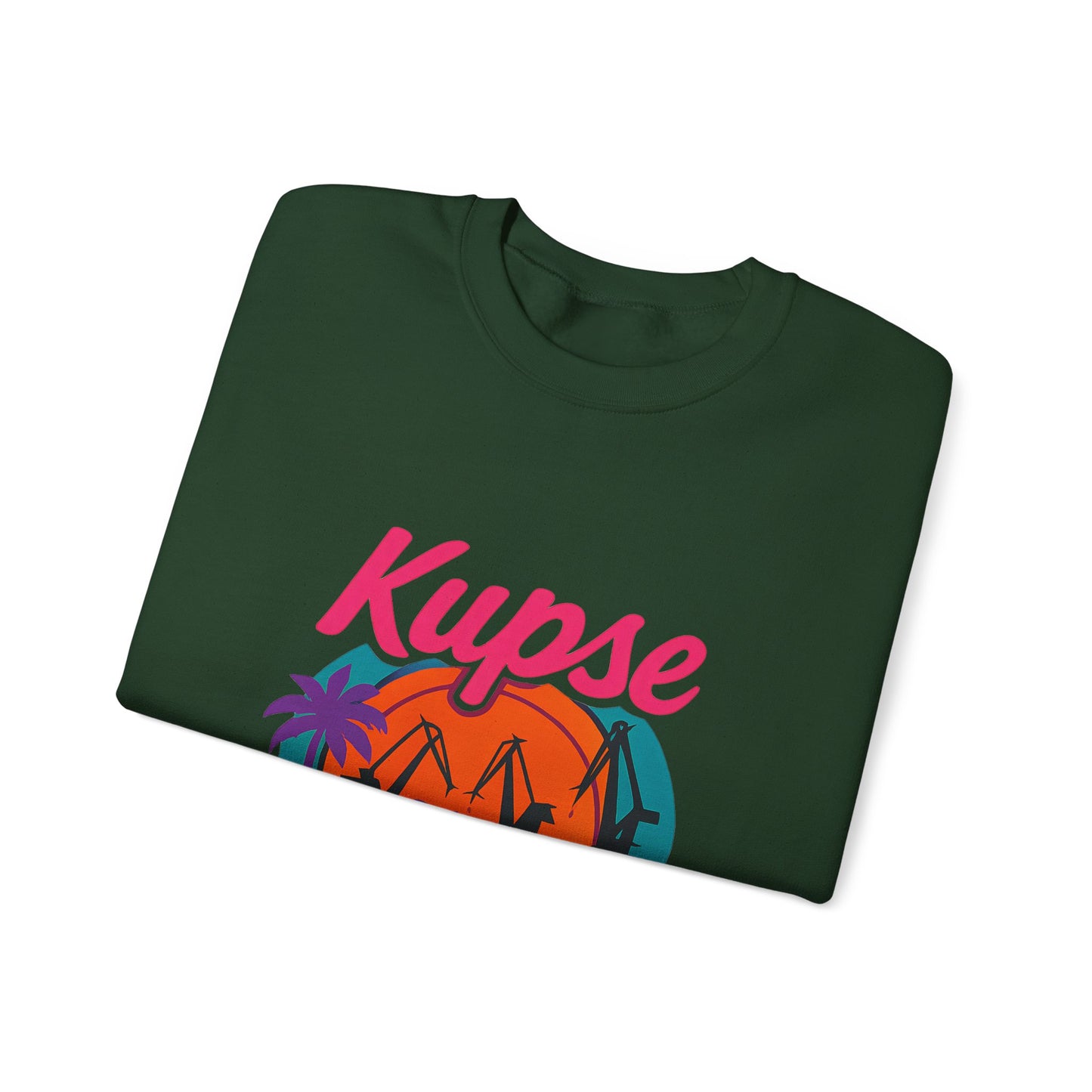 Bluza unisex z grafiką Kup Se Seas The Day – klasyczny crewneck i miejski styl