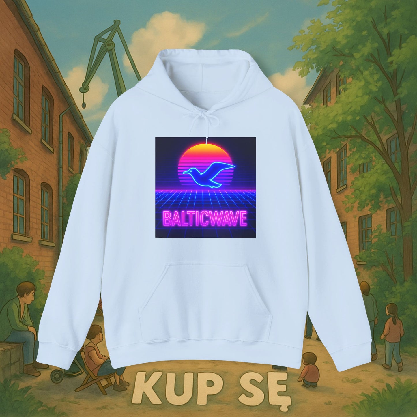 Unisex Heavy Blend Hoodie – BatlicWave – Kup Se