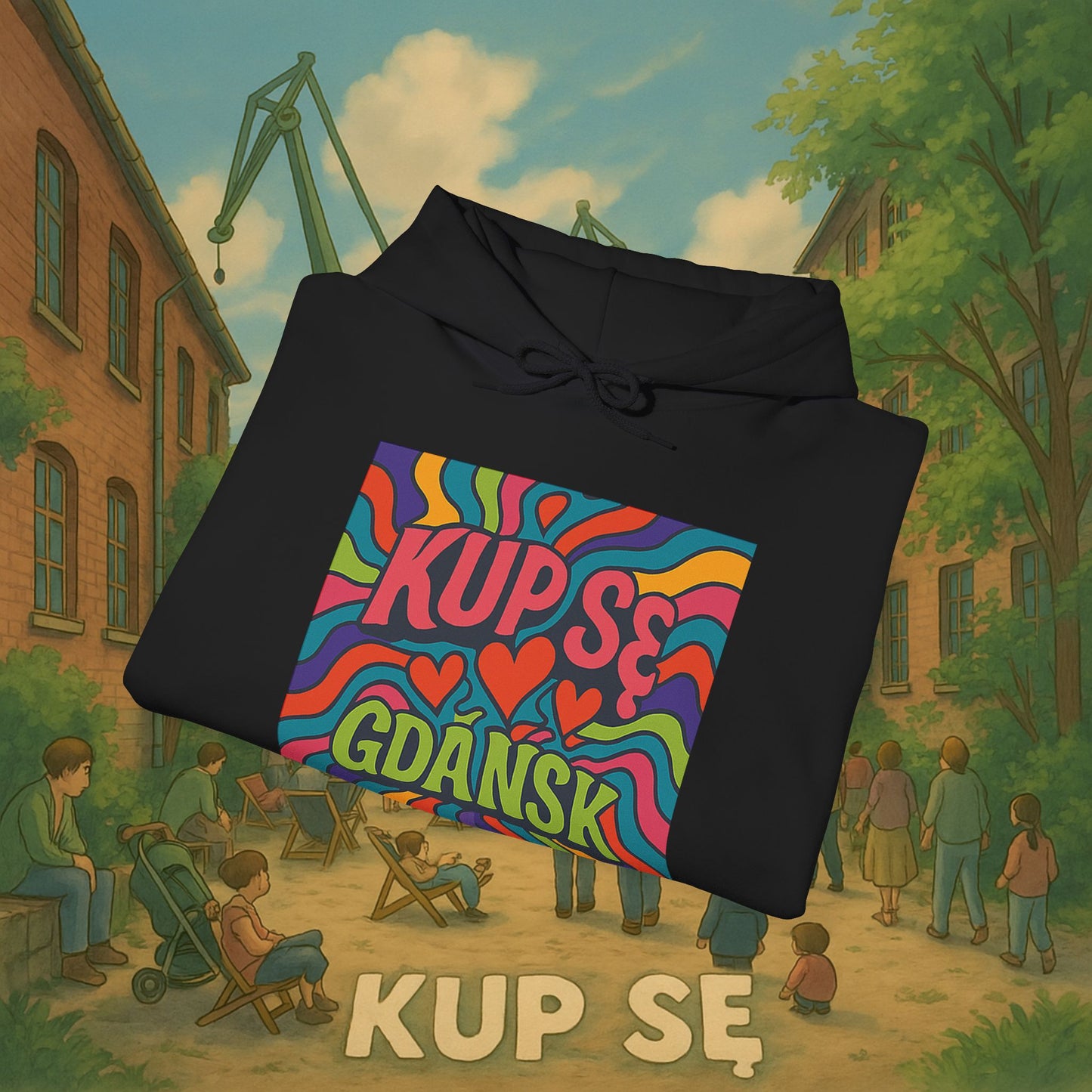 Unisex Heavy Blend Hoodie – Acid – Kup Se