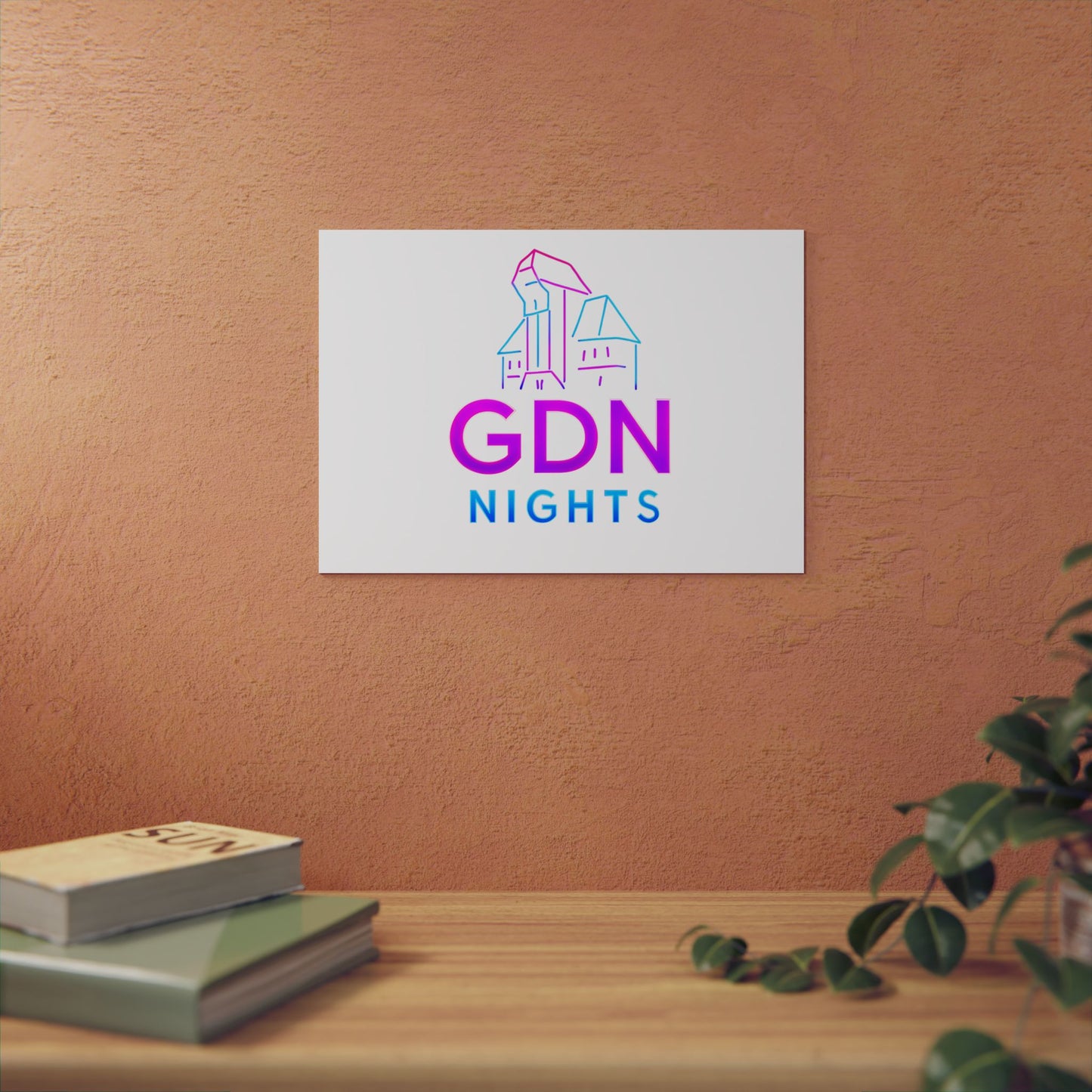 Obraz na panelu aluminiowym GDN Nights – trwały wydruk w stylu Kup Se