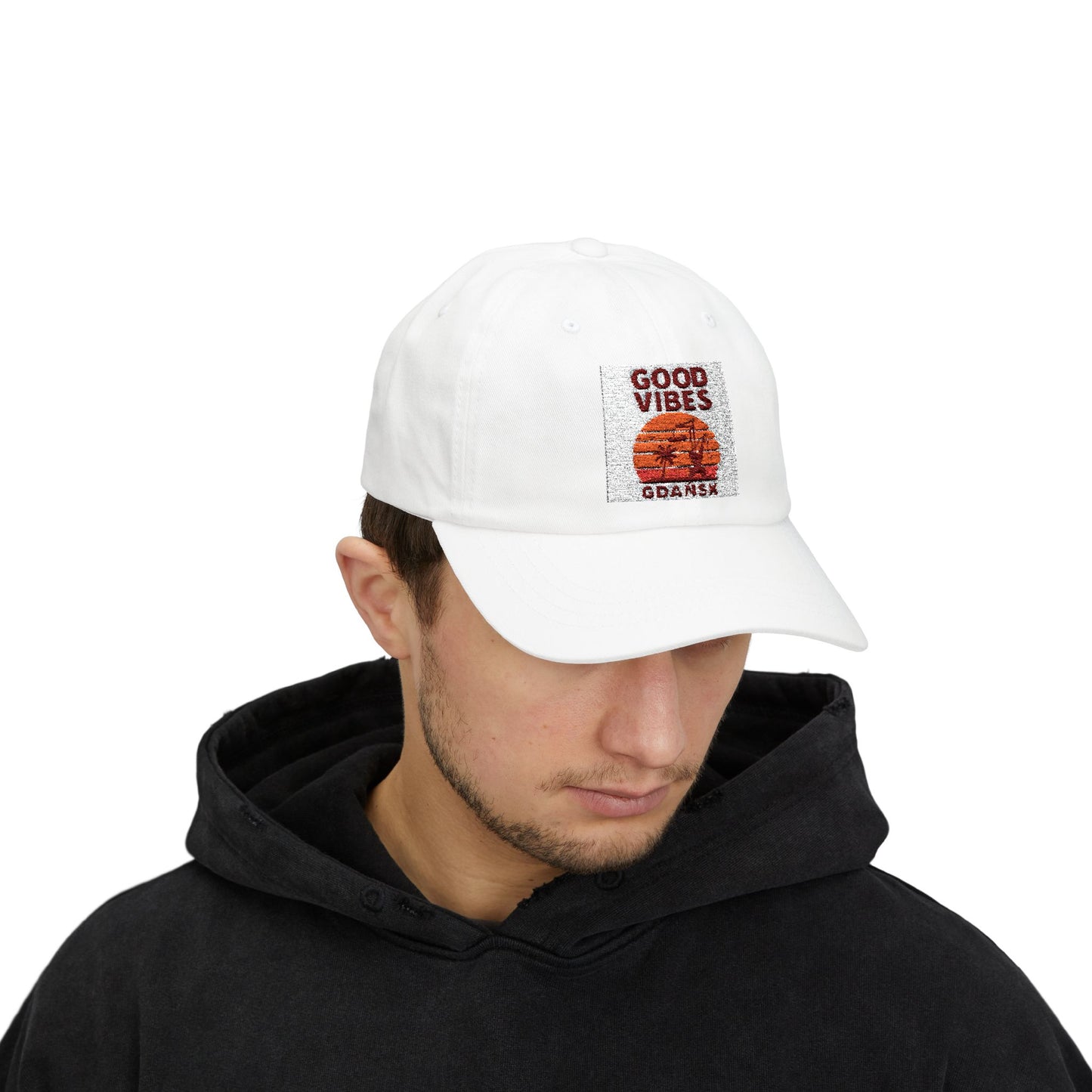 Czapka z daszkiem z grafiką Kup Se Good Vibes Desert – modny Dad Cap z charakterem