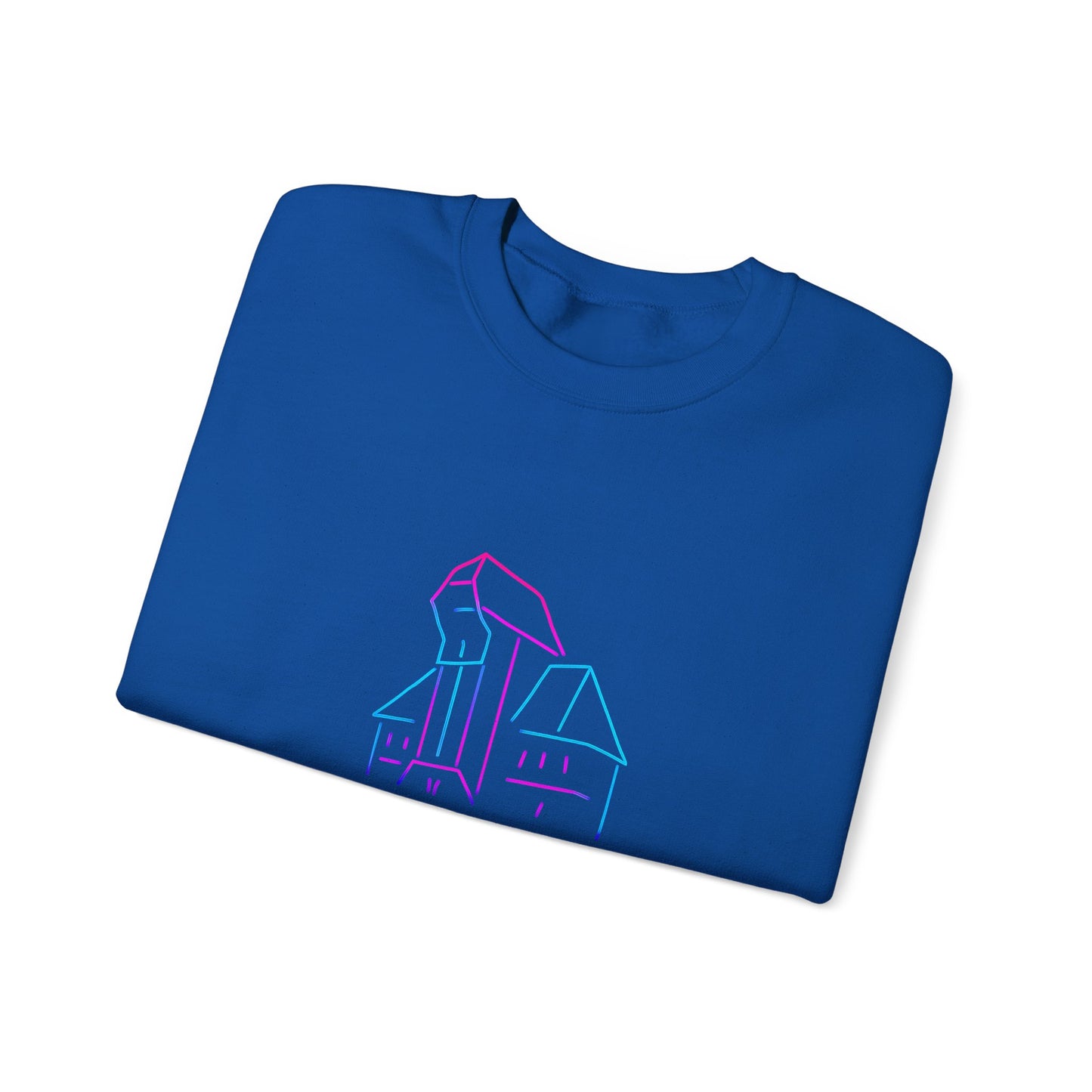 Bluza unisex z grafiką Kup Se GDN Nights – klasyczny crewneck i miejski styl