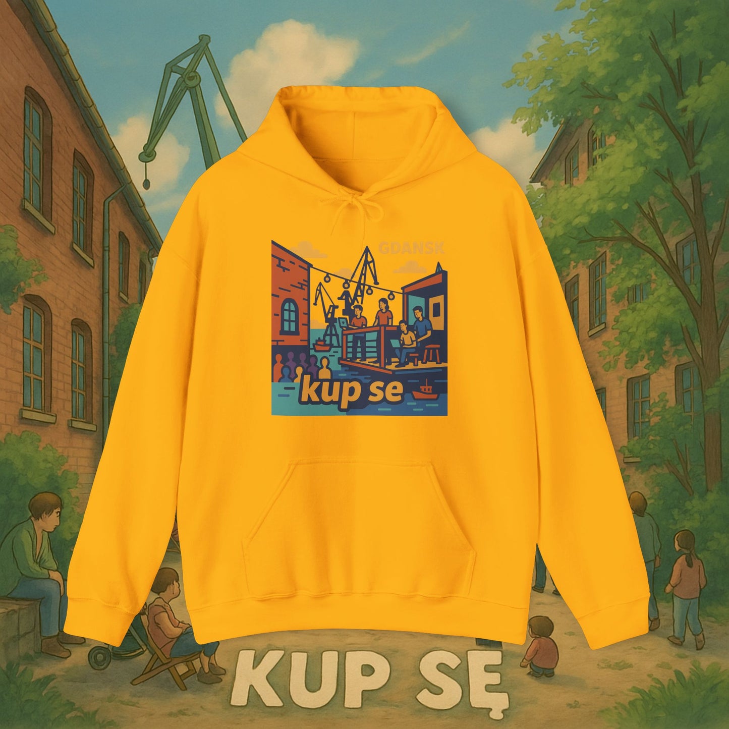 Unisex Heavy Blend Hoodie – Vibe – Kup Se