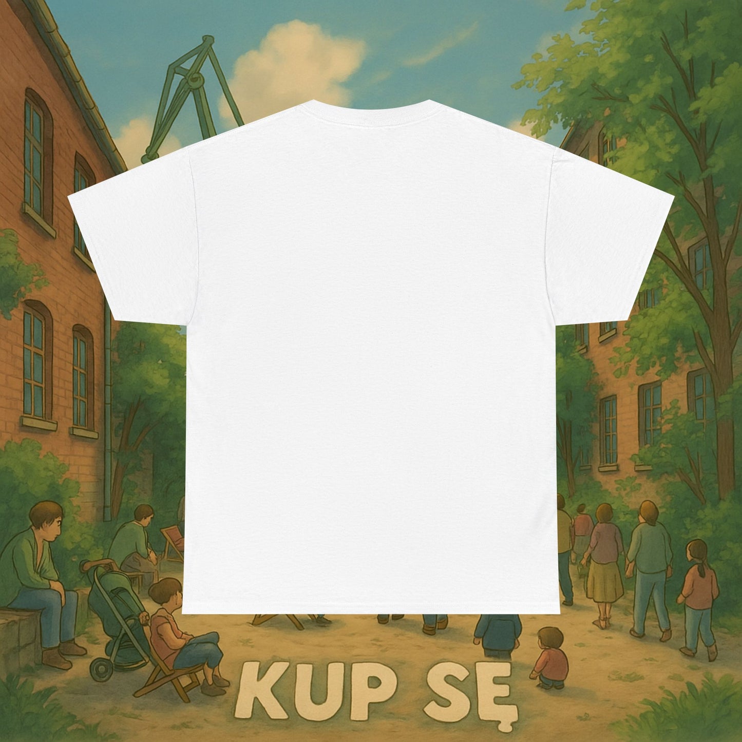 KupSe Baltic Wave Style t-shirt - Unisex Heavy Cotton Tee