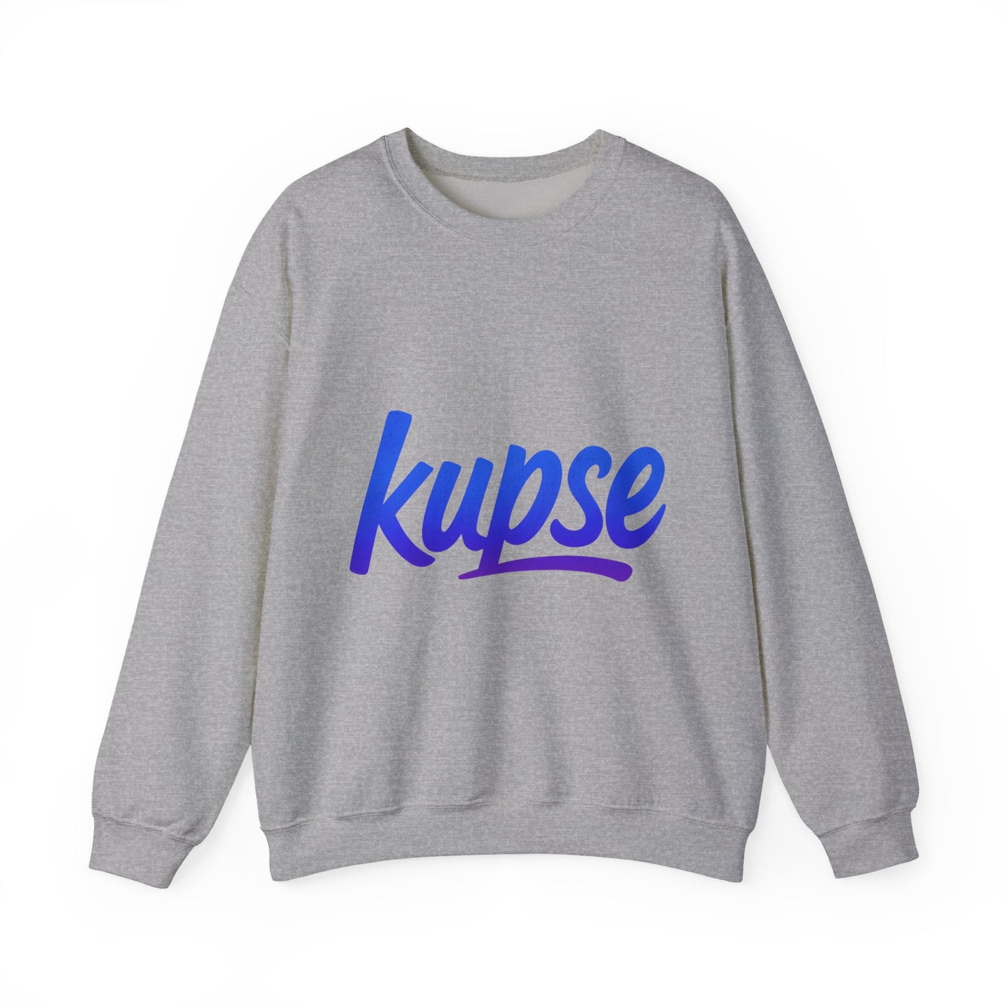 Bluza unisex z grafiką Kup Se Logo Blue – klasyczny crewneck i miejski styl
