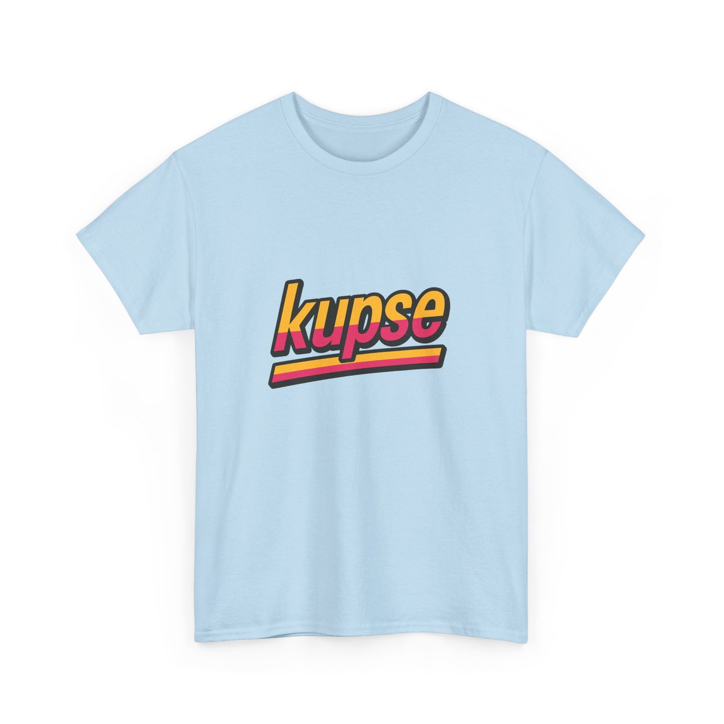 KupSe Logo Retro Sport Style t-shirt - Unisex Heavy Cotton Tee