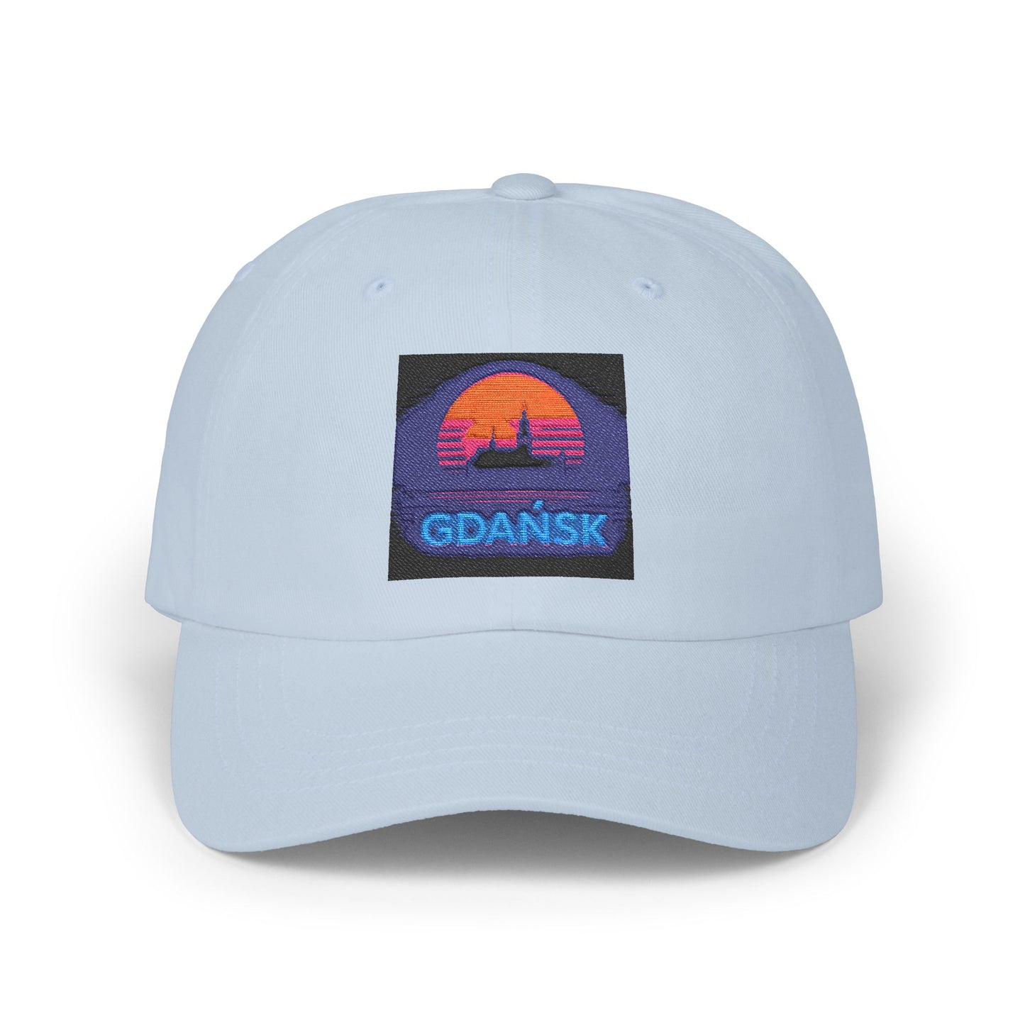 Czapka z daszkiem z grafiką Kup Se Panorama Gdańska – modny Dad Cap z charakterem