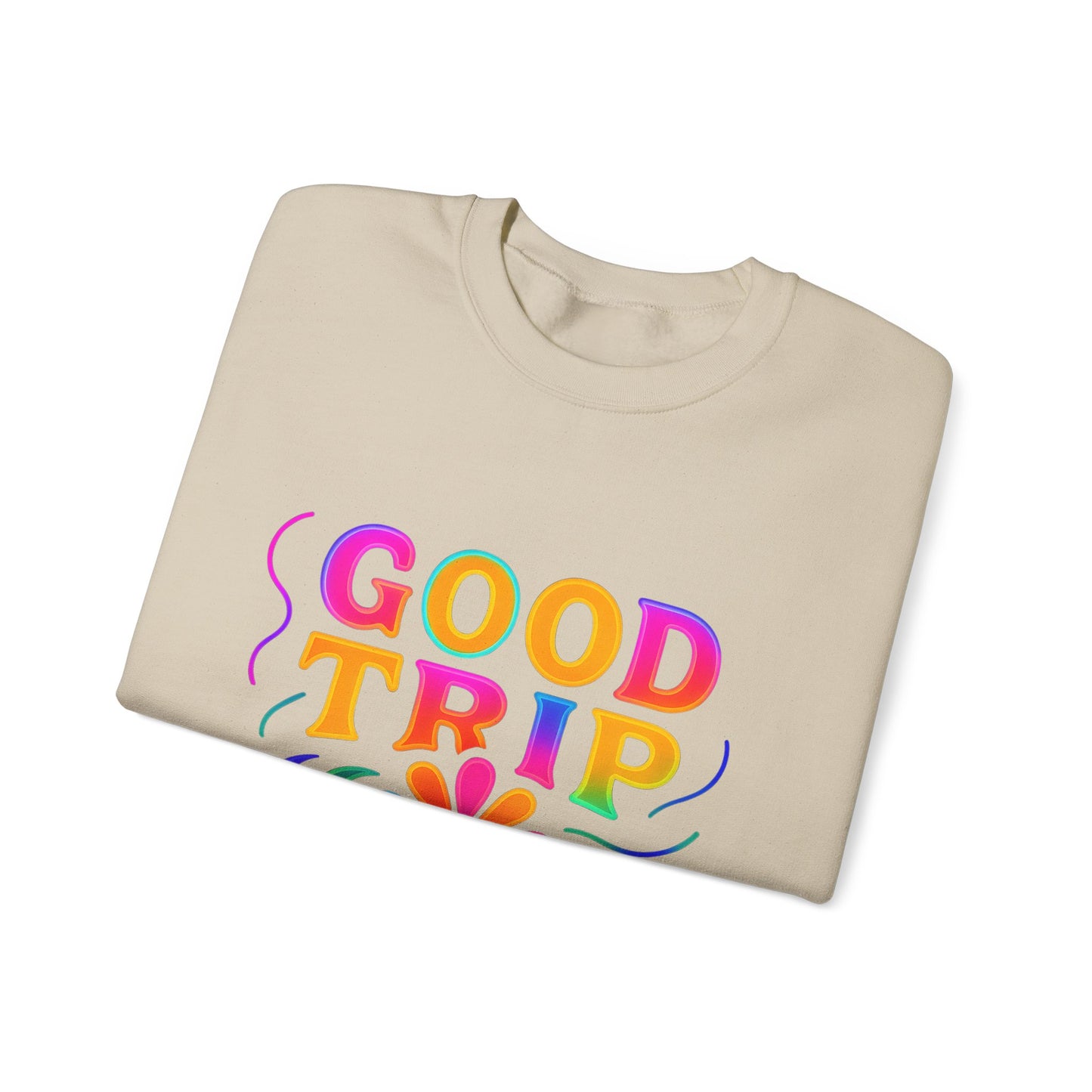 Bluza unisex z grafiką Kup Se Good Trip – klasyczny crewneck i miejski styl