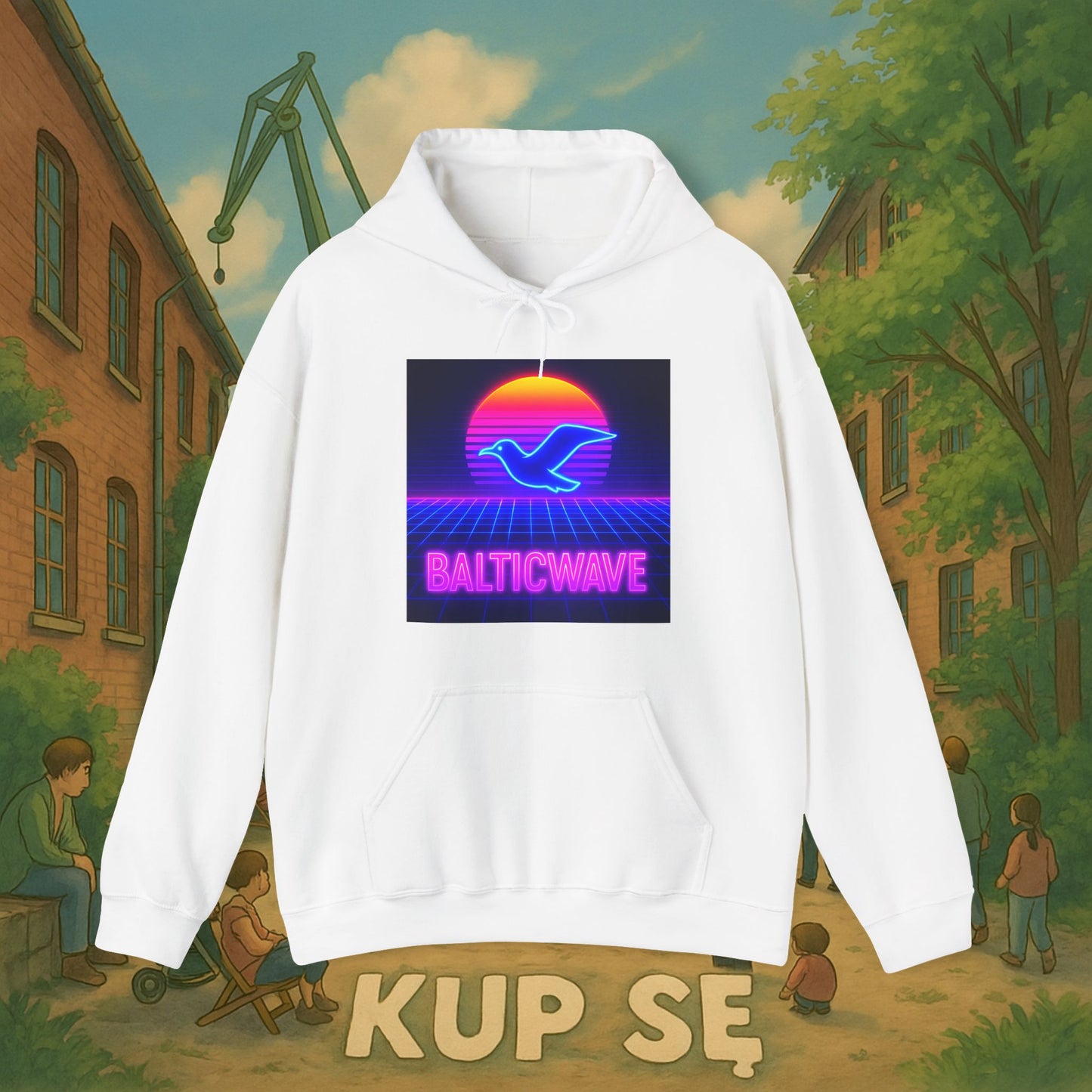 Unisex Heavy Blend Hoodie – BatlicWave – Kup Se