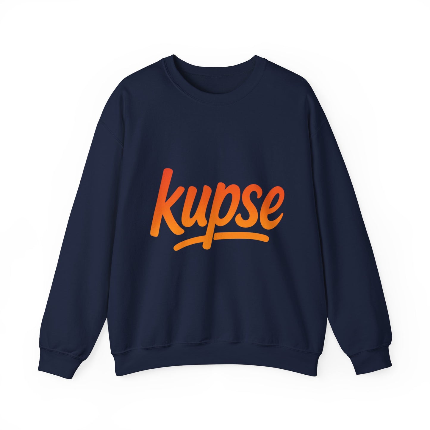 Bluza unisex z grafiką Kup Se Logo Orange – klasyczny crewneck i miejski styl